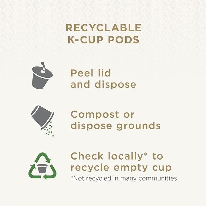 Peet's Coffee, Dark Roast Decaf Keurig K-Cup Pods, Decaffeinated Arabica Coffee - Decaf House Blend 60 Count (6 Boxes of 10 K-Cup Pods) - Image 6