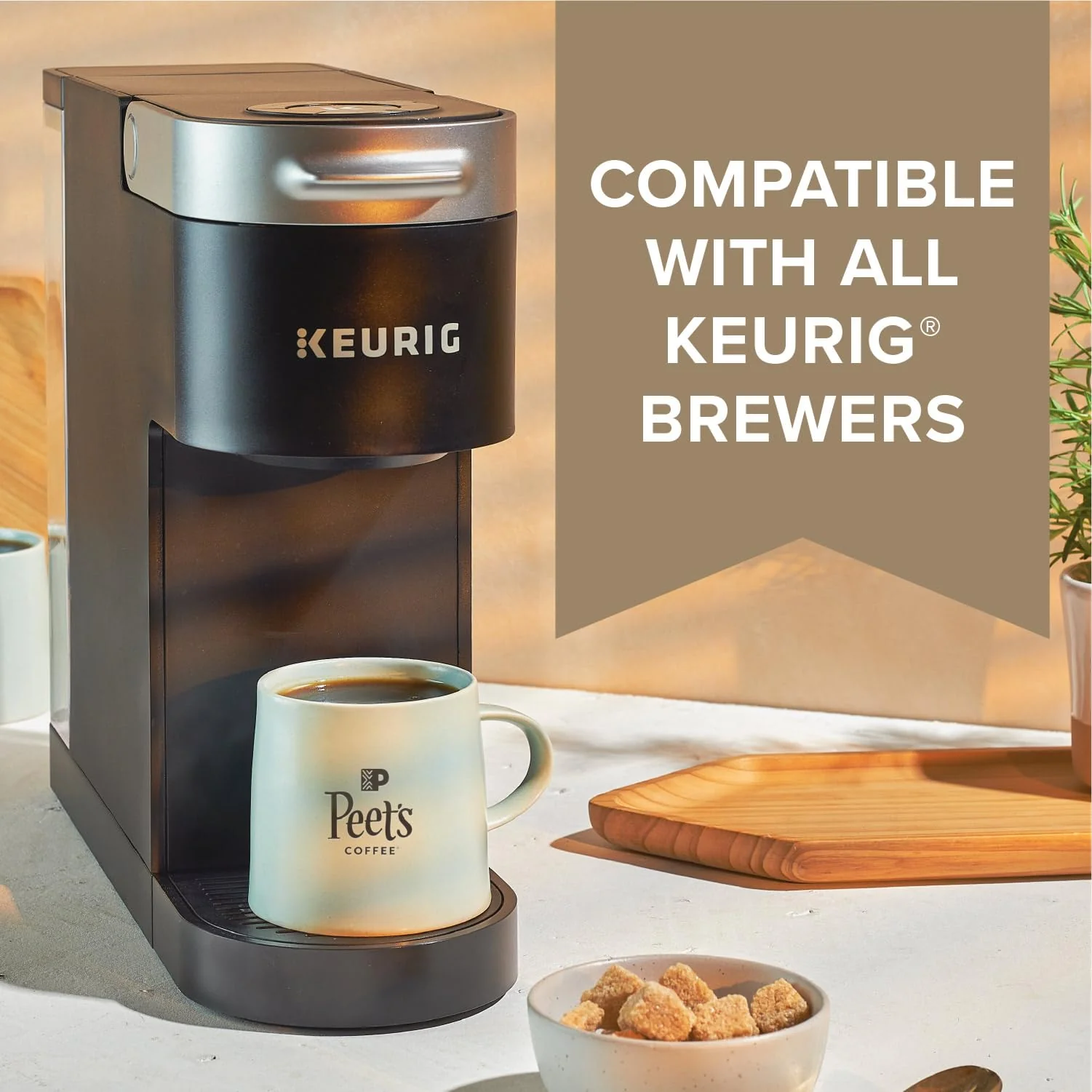 Peet's Coffee, Dark Roast Decaf Keurig K-Cup Pods, Decaffeinated Arabica Coffee - Decaf House Blend 60 Count (6 Boxes of 10 K-Cup Pods) - Image 7