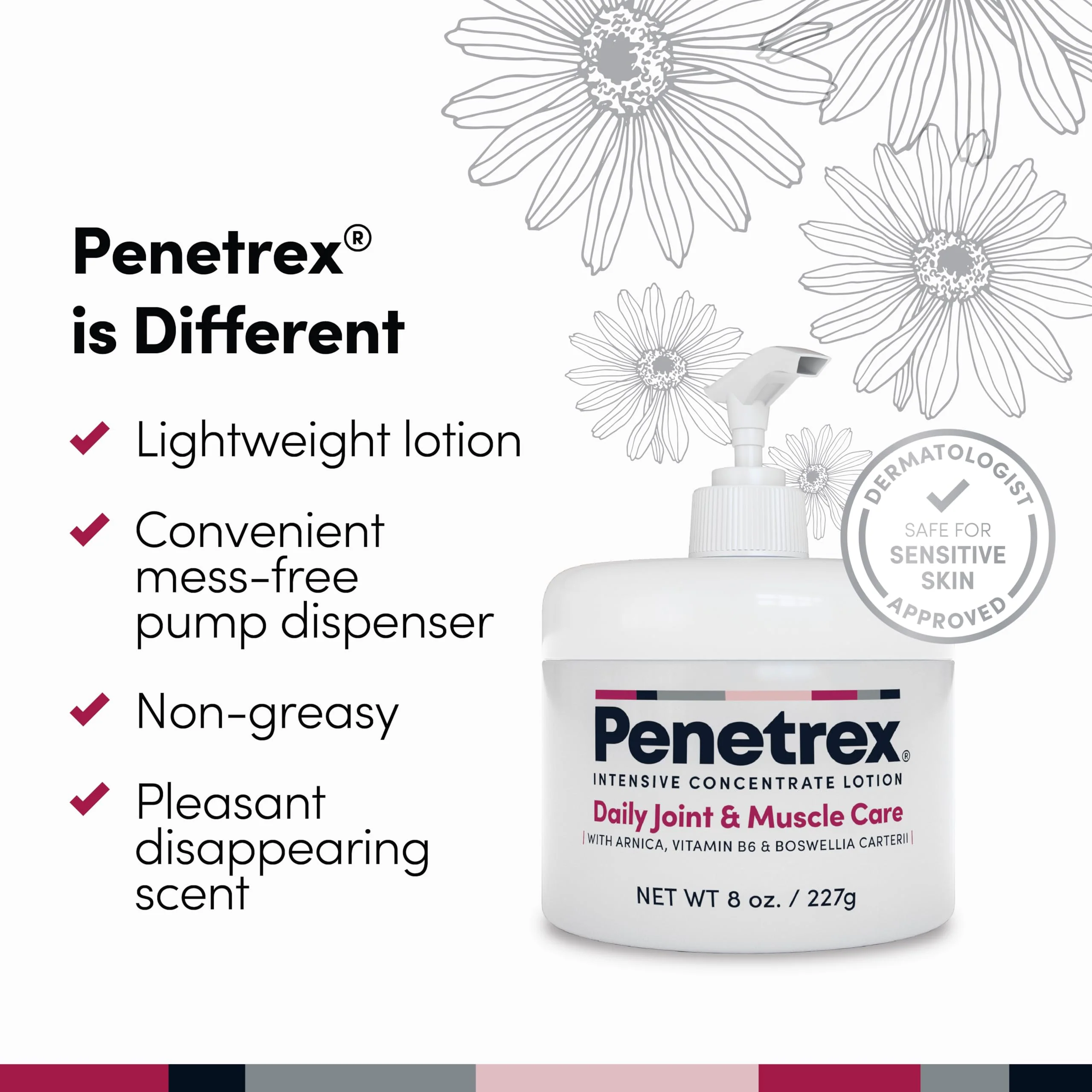 Penetrex Joint & Muscle Care Lotion – Soothing Botanical Formula with Arnica, Vitamin B6 & MSM – Lightweight Easy to Apply Lotion - Fresh Disappearing Scent - for Everyday Movement Support - Image 4