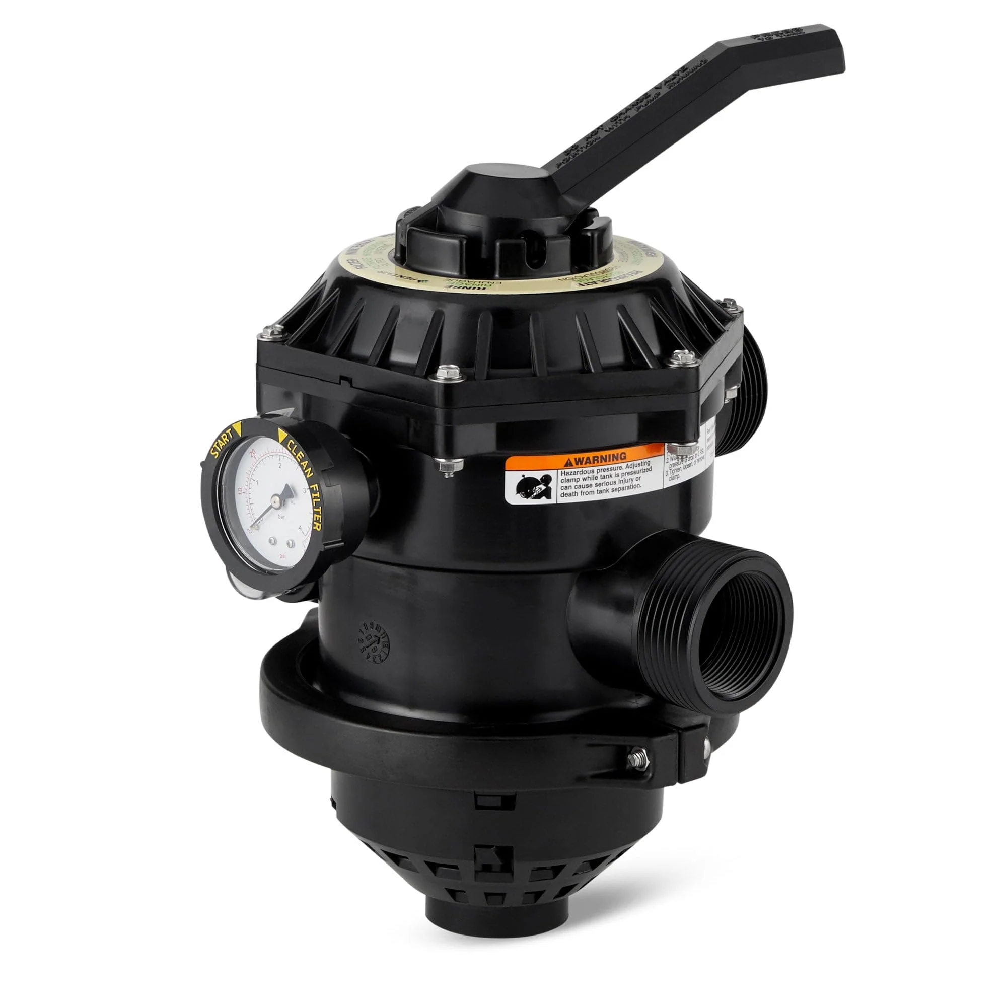Pentair 262506 1-1/2- Inch 6-Way Clamp Style Valve Replacement Pool and Spa Sand Filter - Image 2