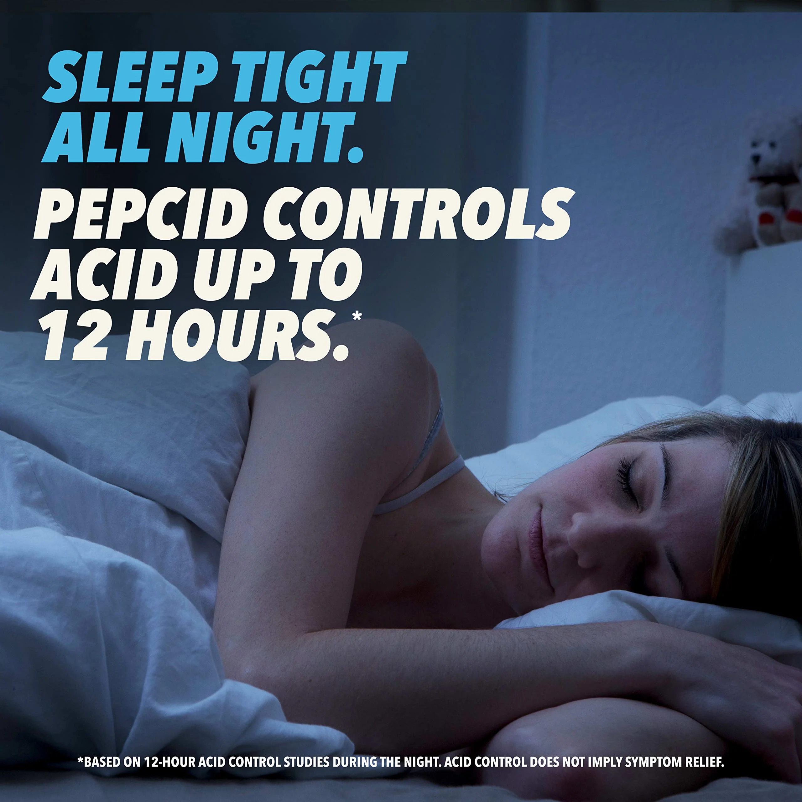 Pepcid AC Maximum Strength Heartburn Relief Tablets, Famotidine 20mg Acid Reducer, Fast-Acting Antacid, Helps Prevent & Relieve Heartburn from Acid Indigestion, Value 75 ct Bottle - Image 4