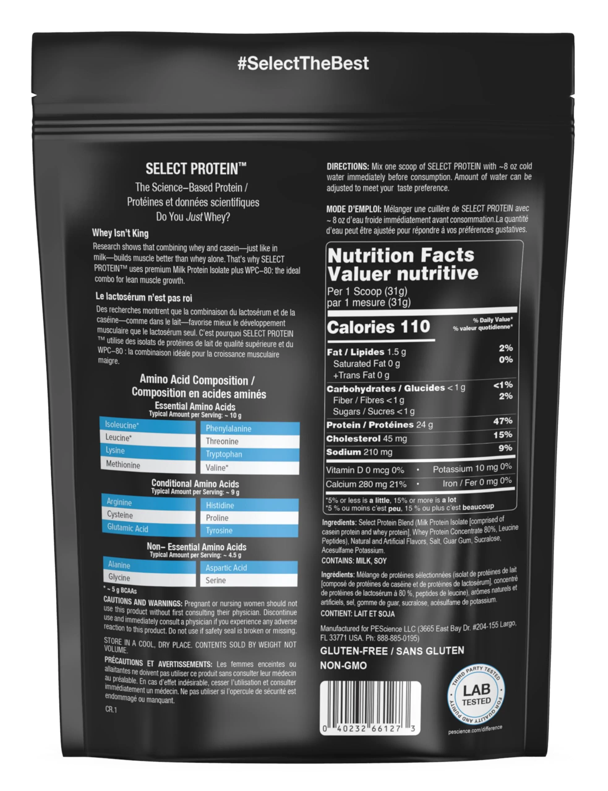 PEScience Select Protein Powder Variety Pack - 5 Flavors - 25 Servings - Protein Powder Sample Pack, Whey and Casein Blend, Keto Friendly, Gluten Free, Digestion Friendly, Amazing Taste - Image 9