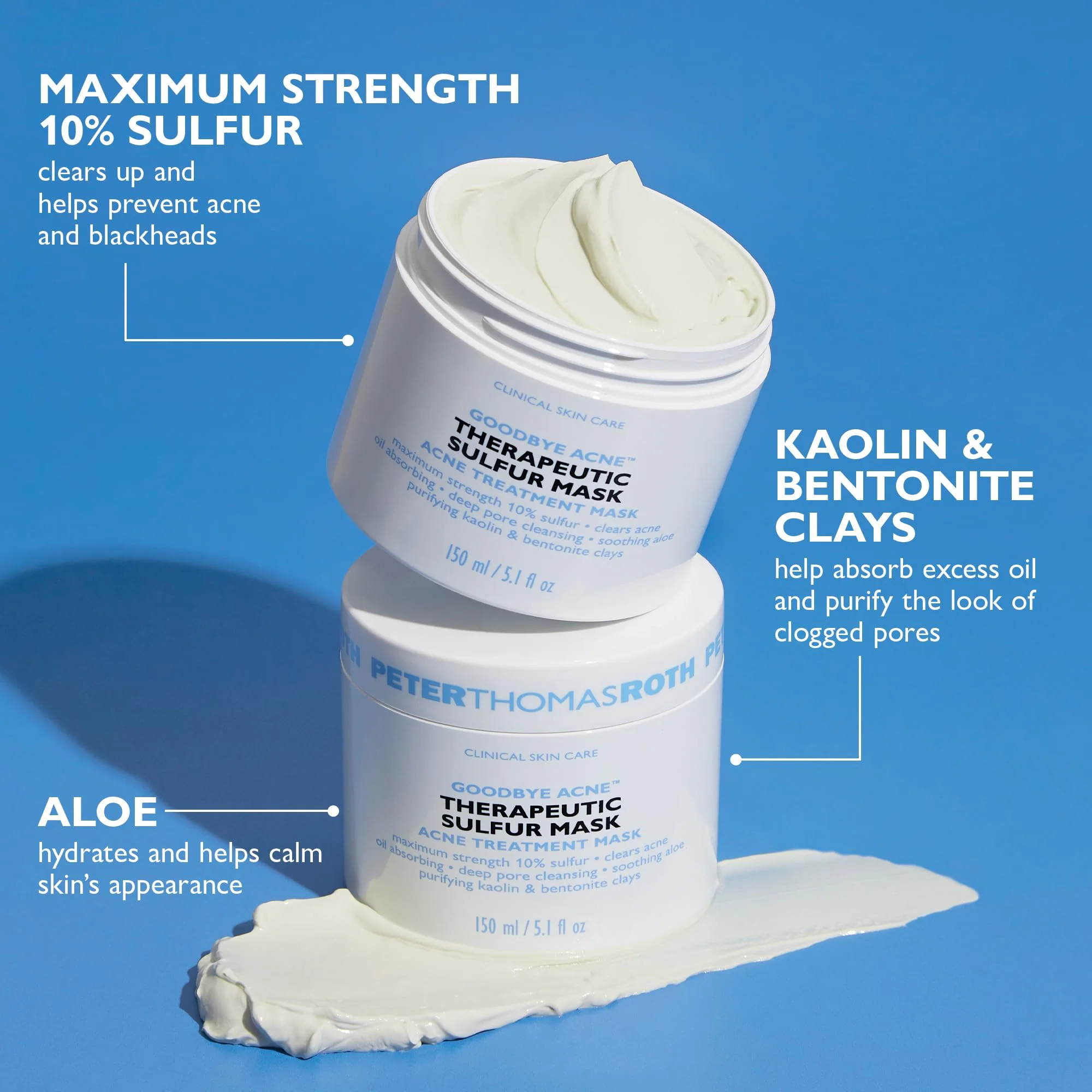 Peter Thomas Roth | Goodbye Acne™ Therapeutic Sulfur Mask - Image 7