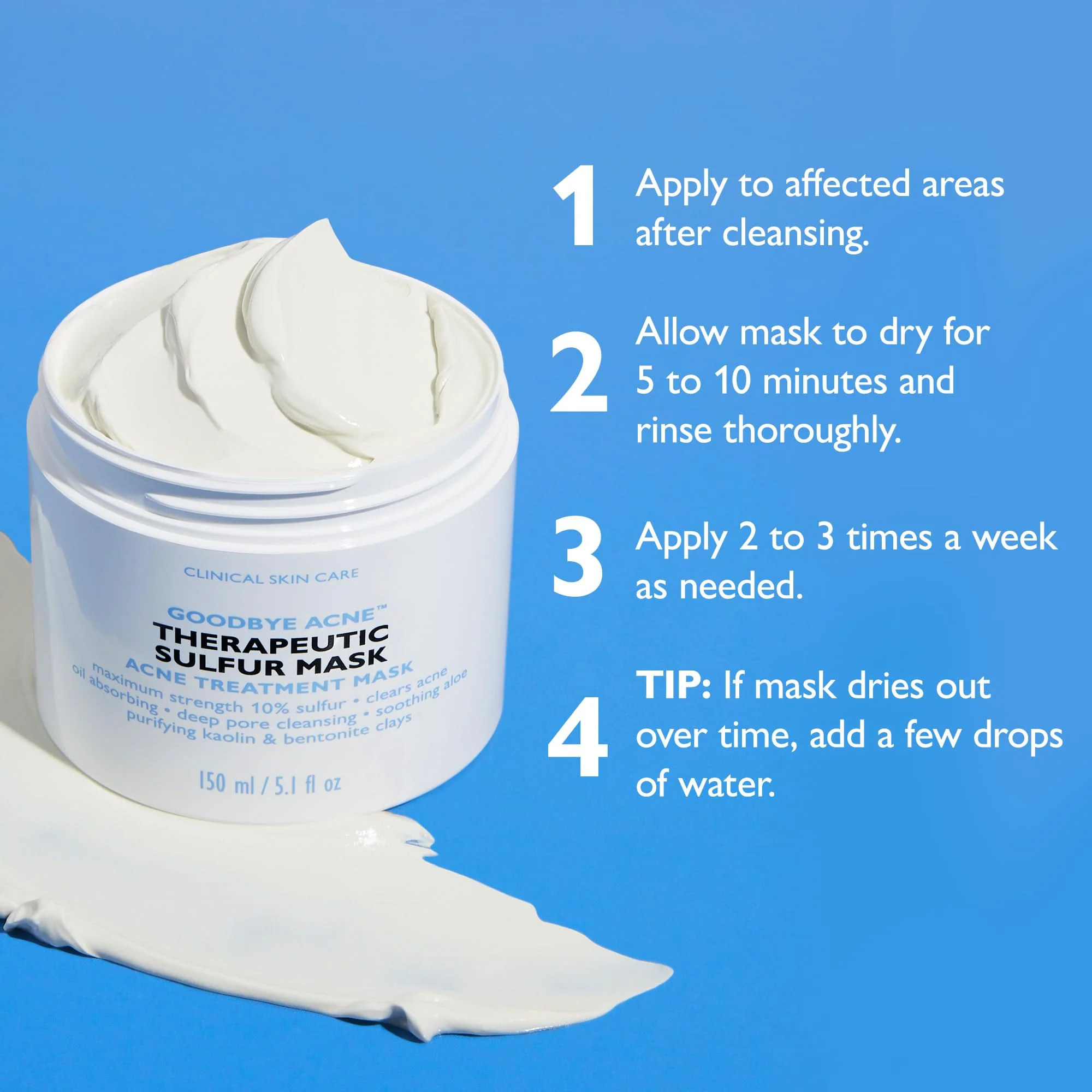 Peter Thomas Roth | Goodbye Acne™ Therapeutic Sulfur Mask - Image 8