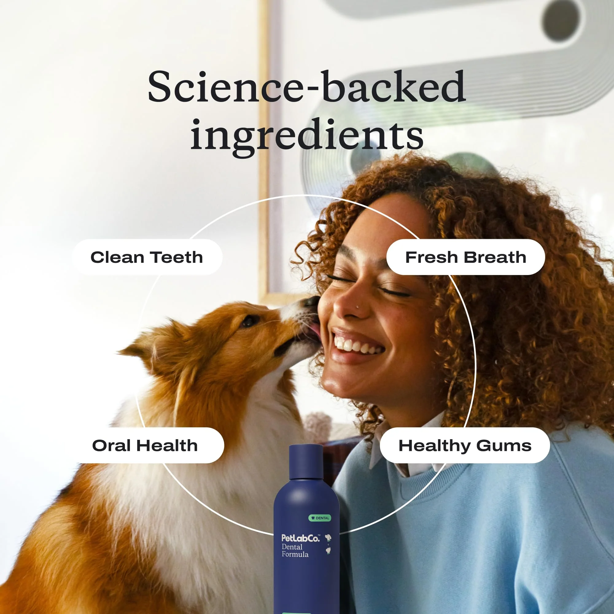 PetLab Co. Cat and Dog Dental Formula, Keep Dog Breath Fresh and Teeth Clean, Supports Gum Health - Water Additive Dental Care Targets Tartar - Packaging May Vary - Image 4