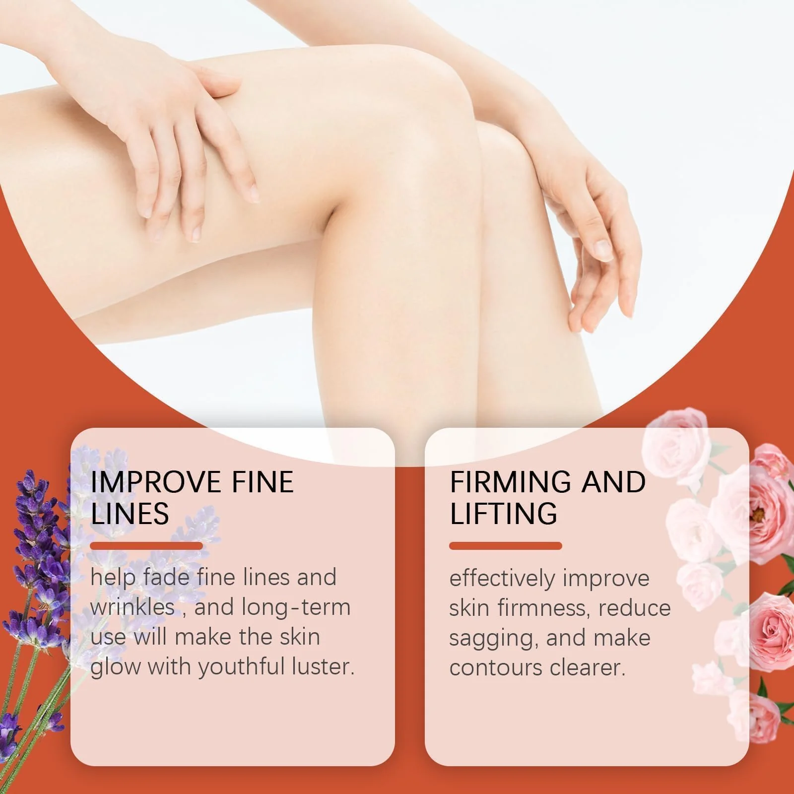 pewatul Body Firming Oil, Hydrating and Firming Skin for Women Full Body Use| Nourishes Skin,Reduces Fine Lines,Improves Elasticity (2, red) - Image 6