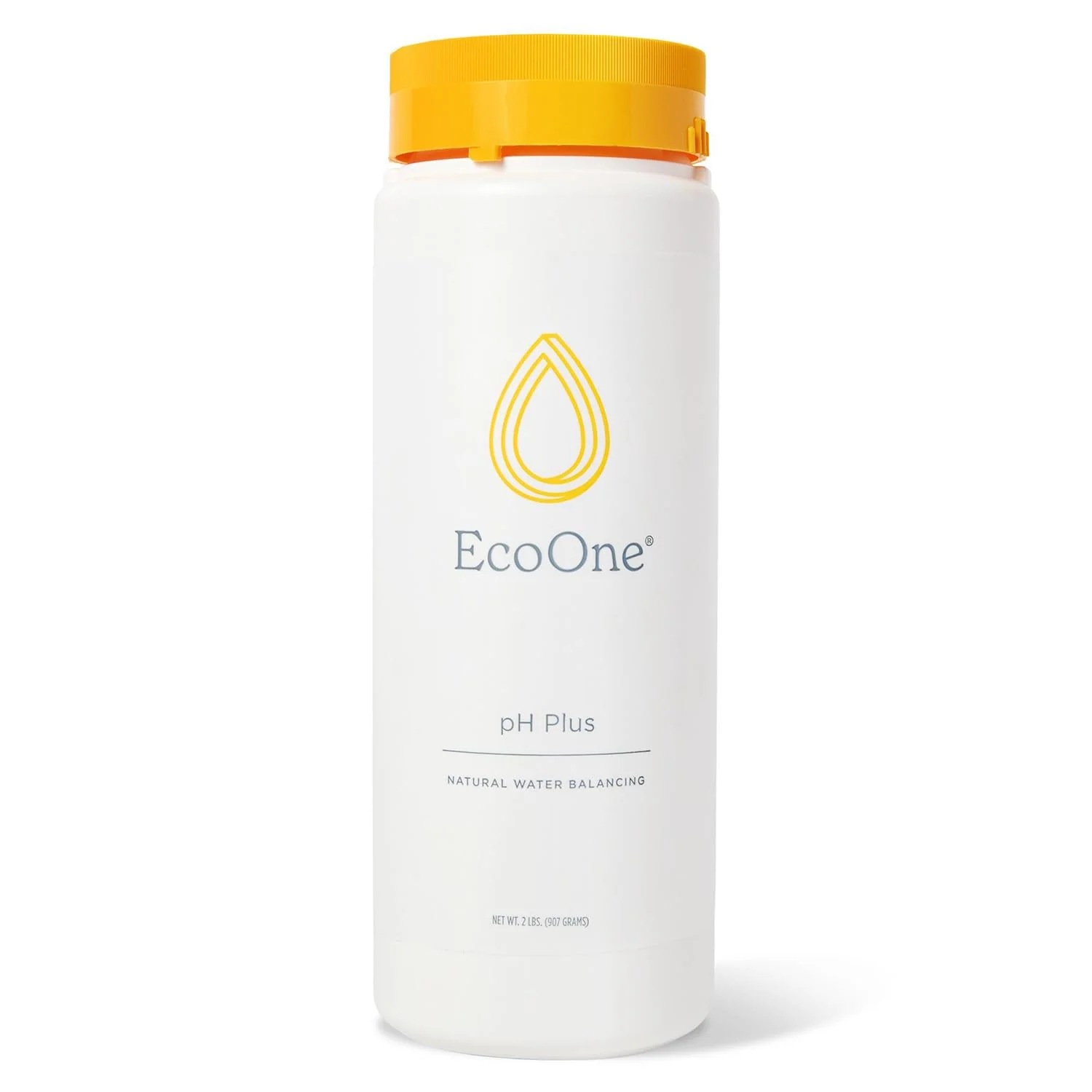 pH Plus by EcoOne | Natural Water pH Increaser for Hot Tub Application | Chlorine-Free, Phosphate-Free Hot Tub pH Increaser | Increases Alkalinity & Neutralizes pH to Prevent Scale & Buildup, 2 Lbs