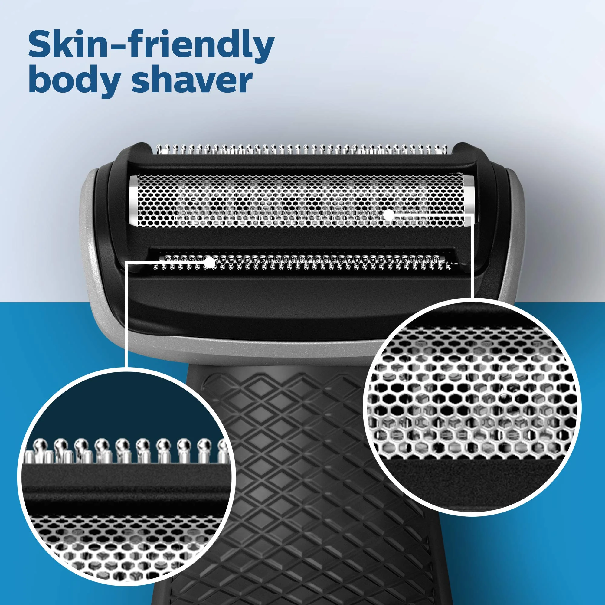 Philips Norelco Genuine Bodygroom Replacement Trimmer/Shaver Foil, BG2000/40 - Image 4