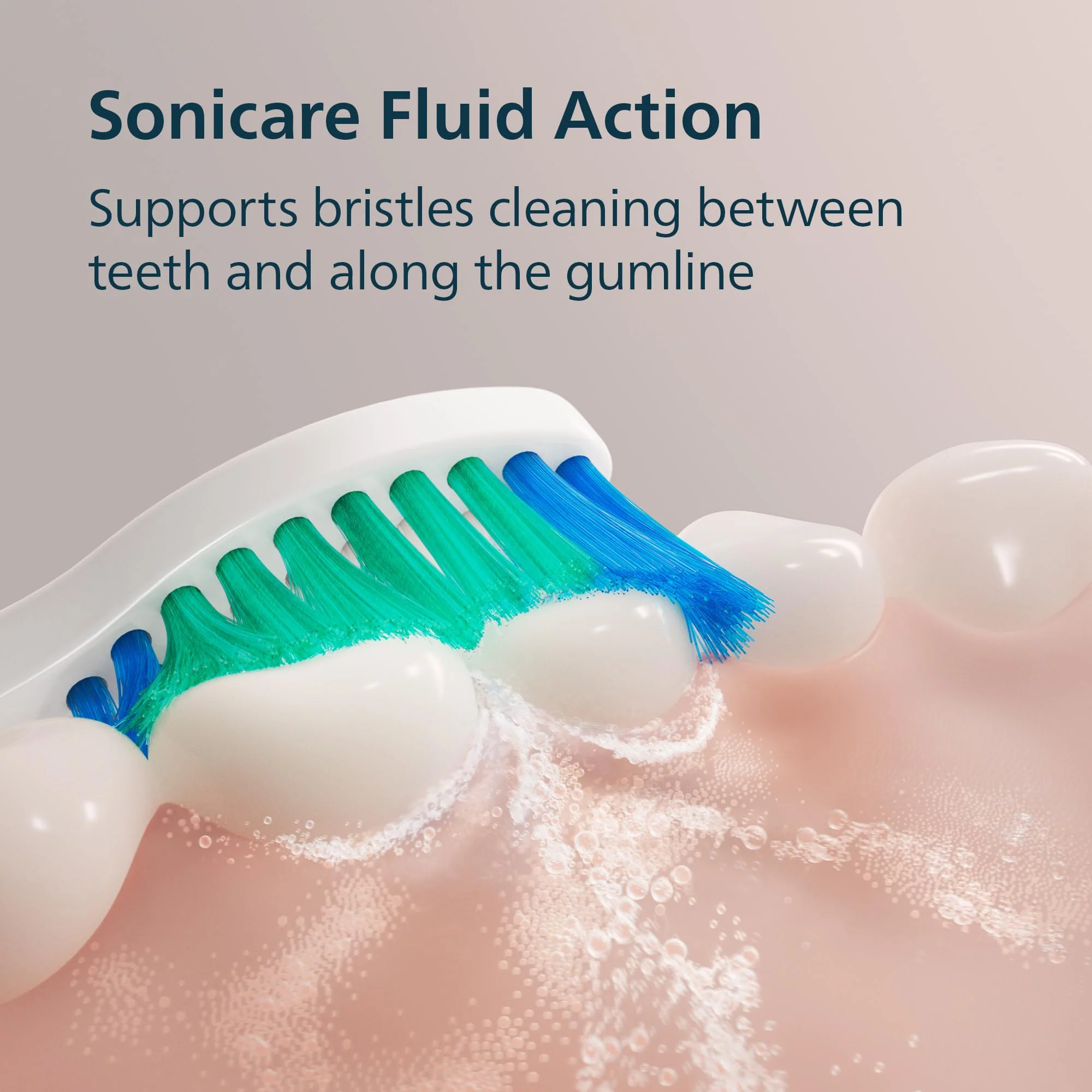 Philips Sonicare 1100 Series Electric Toothbrush - Sonic Toothbrush with Advanced Sonic Technology, EasyStart, Smartimer & Quadpacer, White, Model HX3641/02 - Image 8