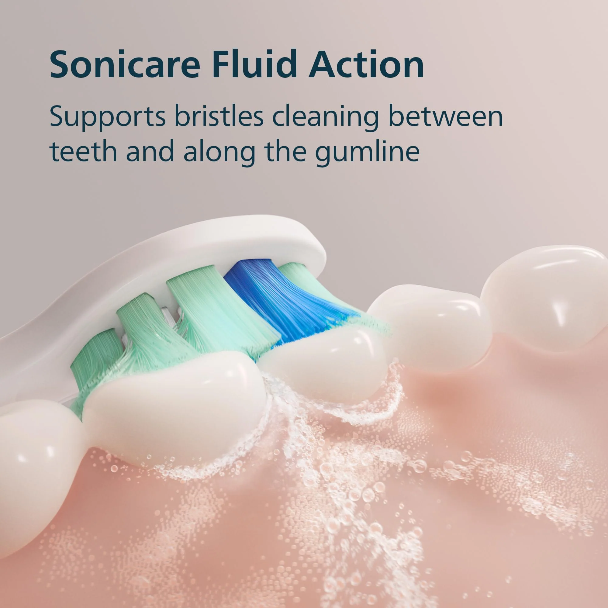 Philips Sonicare 4100 Series Electric Toothbrush - Sonic Toothbrush with Advanced Sonic Technology, Pressure Sensor, Two Intensity Settings, Smartimer & Quadpacer, Black, Model HX3681/24 - Image 3