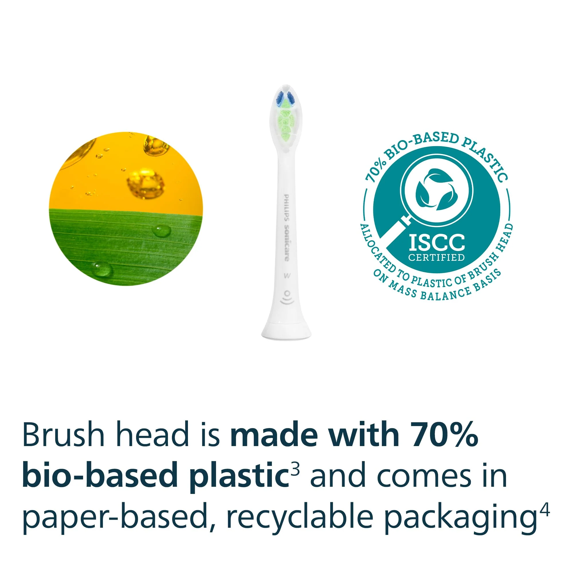 Philips Sonicare W DiamondClean - Genuine Replacement Electric Toothbrush Heads, White, 2 Pack, HX6062/77 - Image 9