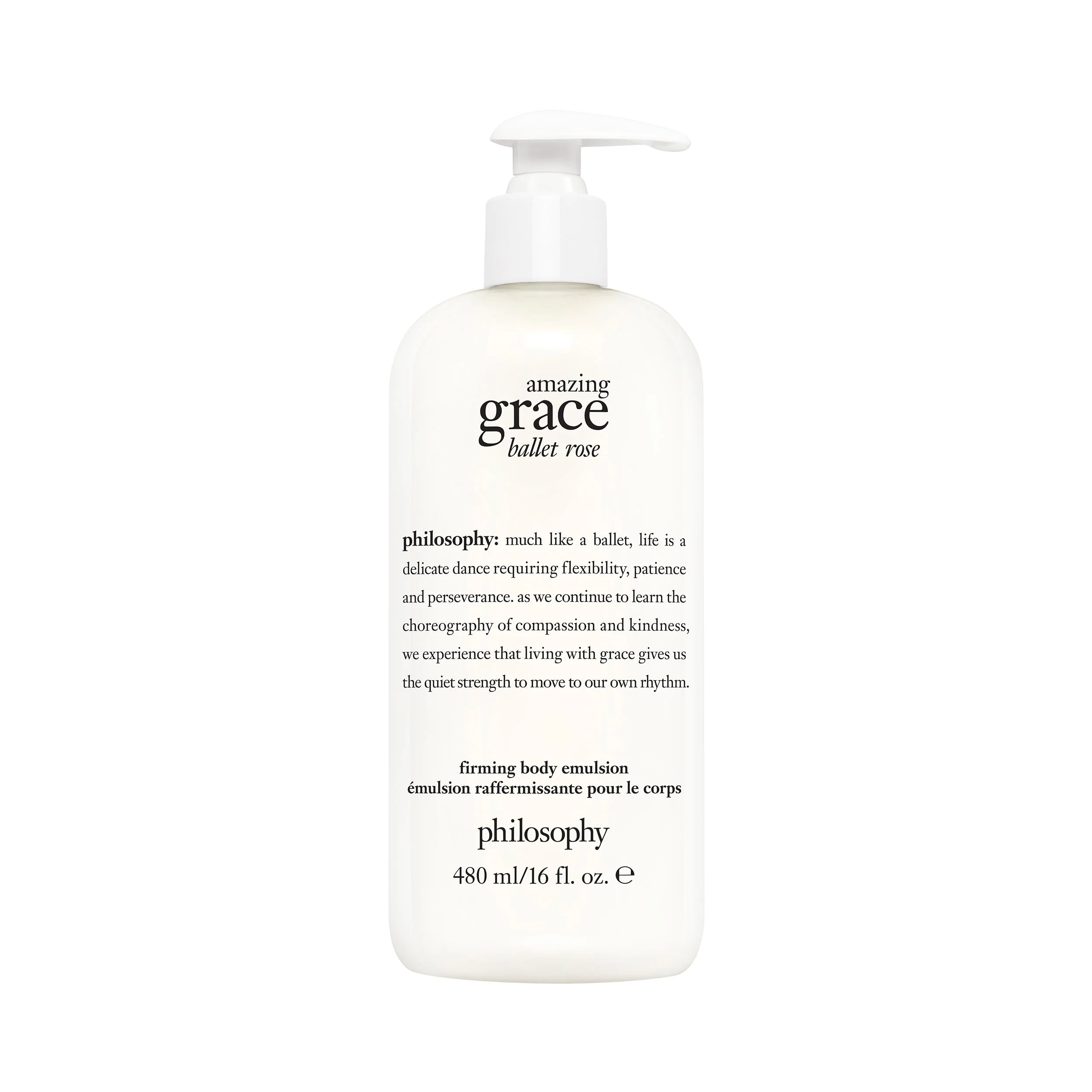 philosophy amazing grace ballet rose firming body emulsion, 16 oz - Image 2