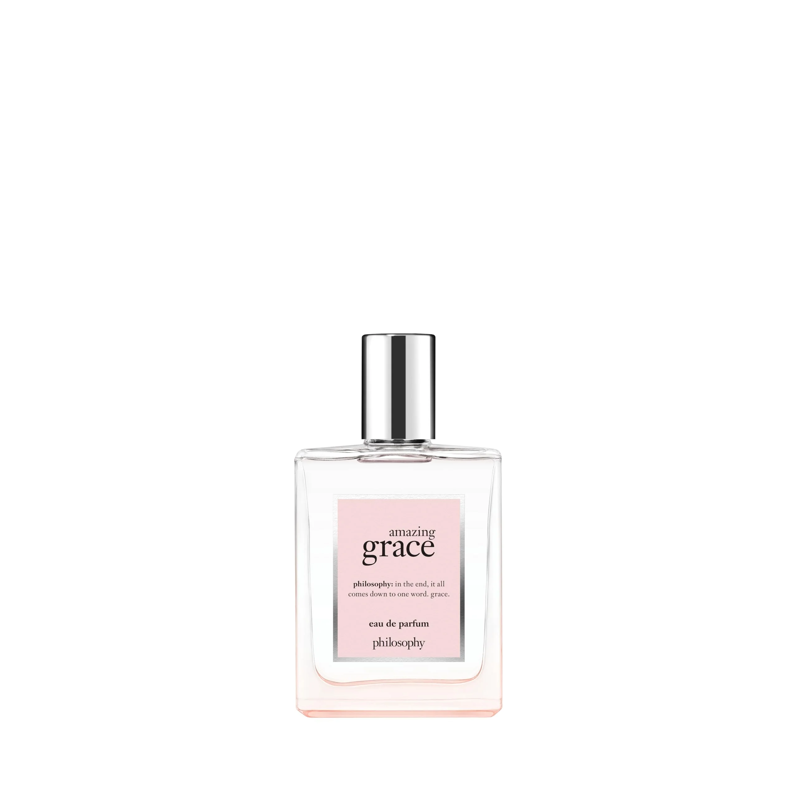 philosophy amazing grace eau de parfum - clean & floral women's perfume - with notes of bergamot, lily of the valley & musk - long lasting fragrance - 2 fl oz