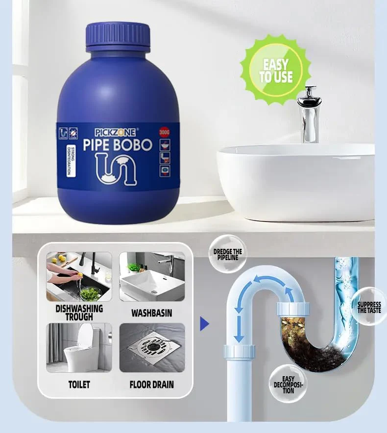 PickZone Pipe Bobo Drain Cleaner 3PCS, Drain Opener,Powerful Unclogging, Clog Remover, Shower, Tub, Compatible with All Pipe Materials - Image 5