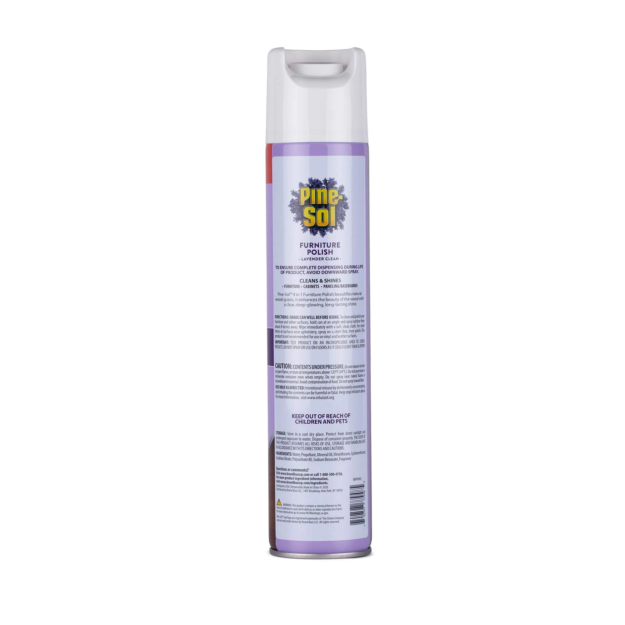 Pine-Sol Furniture Polish | Wood Furniture Polish Spray | Wood Polish Spray for Your Furniture Gives You A Powerful Clean You Can Trust | 12.7 Ounces, Fresh Lavender Scent - Pack of 6 - Image 5