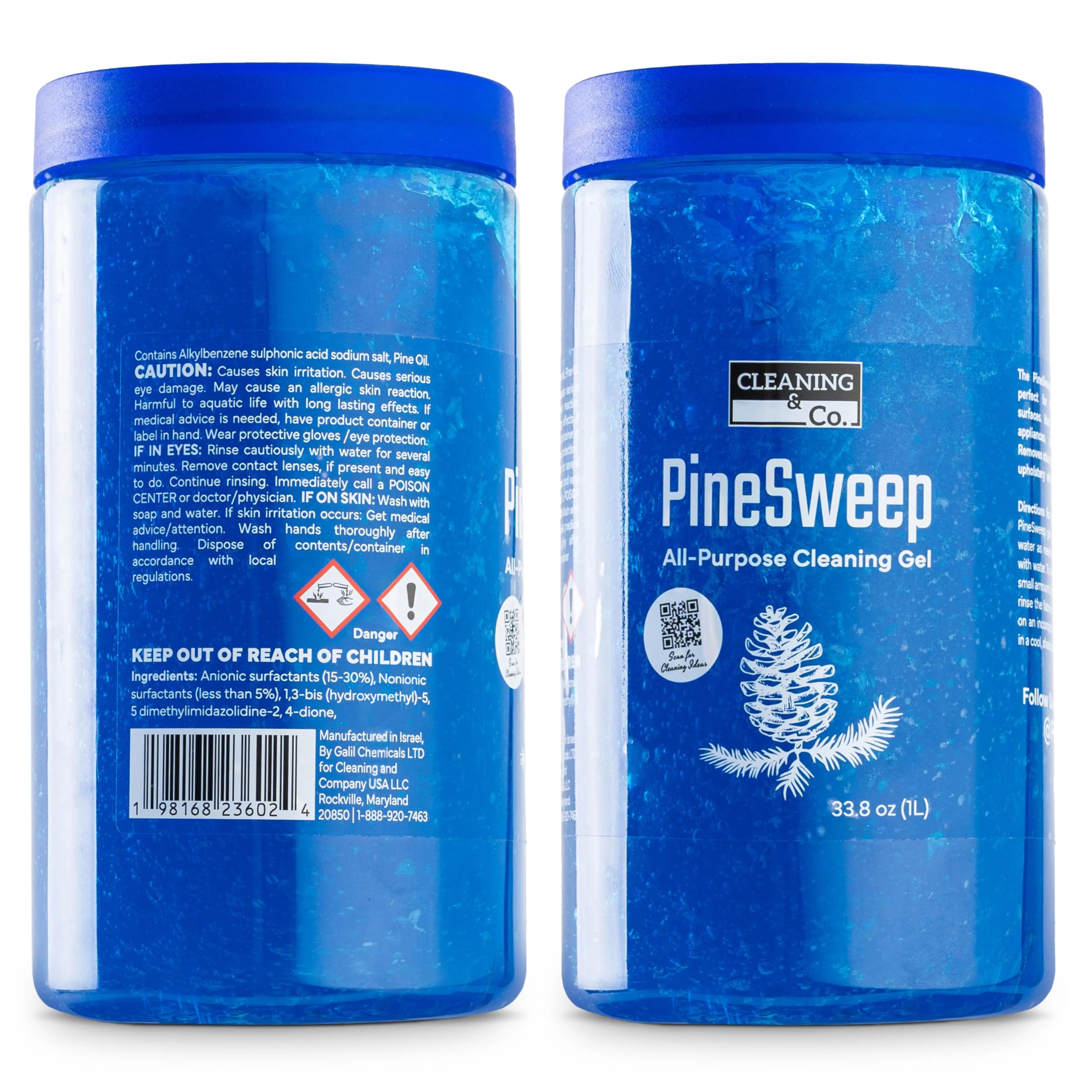 PineSweep All-Purpose Cleaning Gel with Pine Oil – Multipurpose Household Cleaner for Bathroom, Kitchen, Floors, Laundry & More, 33.8 Fl Oz - Image 2