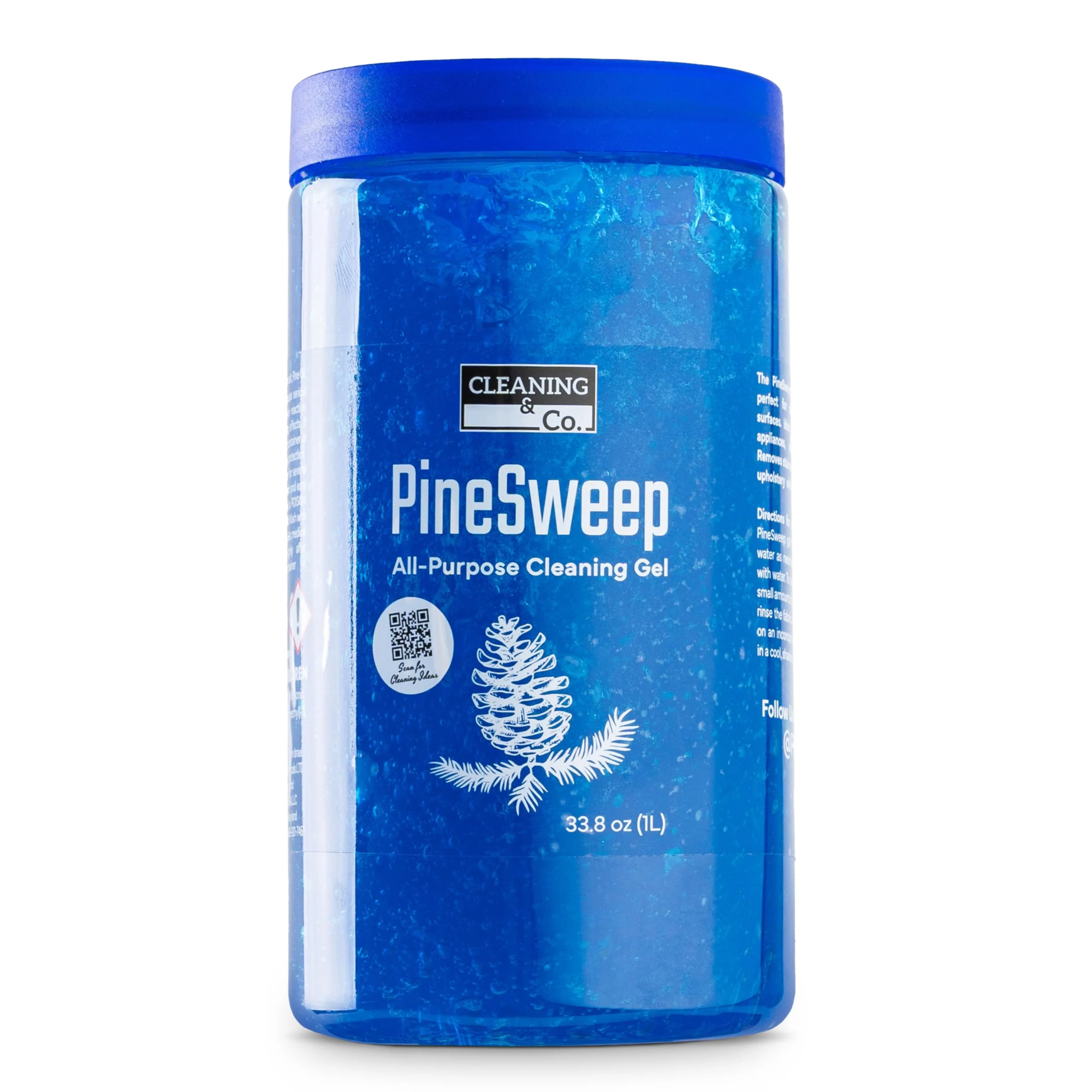 PineSweep All-Purpose Cleaning Gel with Pine Oil – Multipurpose Household Cleaner for Bathroom, Kitchen, Floors, Laundry & More, 33.8 Fl Oz (Pack of 12)