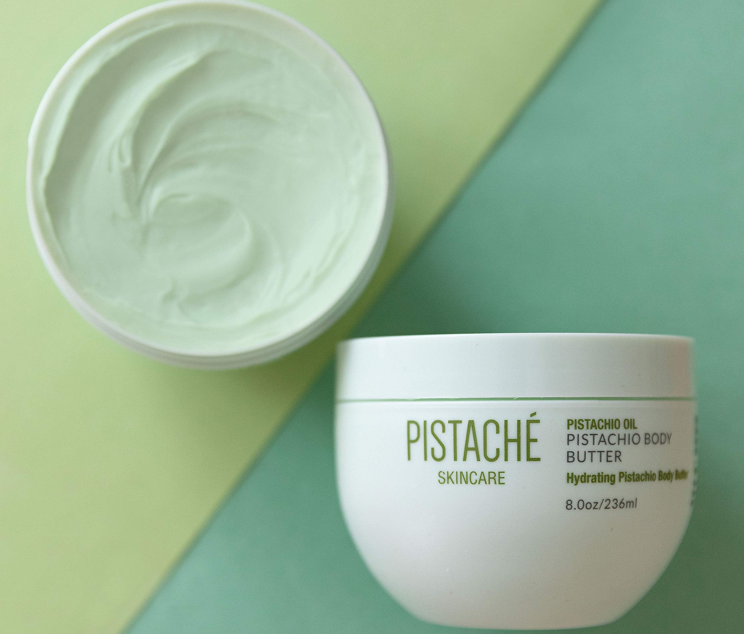 Pistaché Skincare Pistachio Oil Whipped Body Butter Cream | Rich Moisturizer for Dry Skin with Vitamin E & Antioxidant Protection | The Boyfriend Body Butter, 8 oz - Image 10