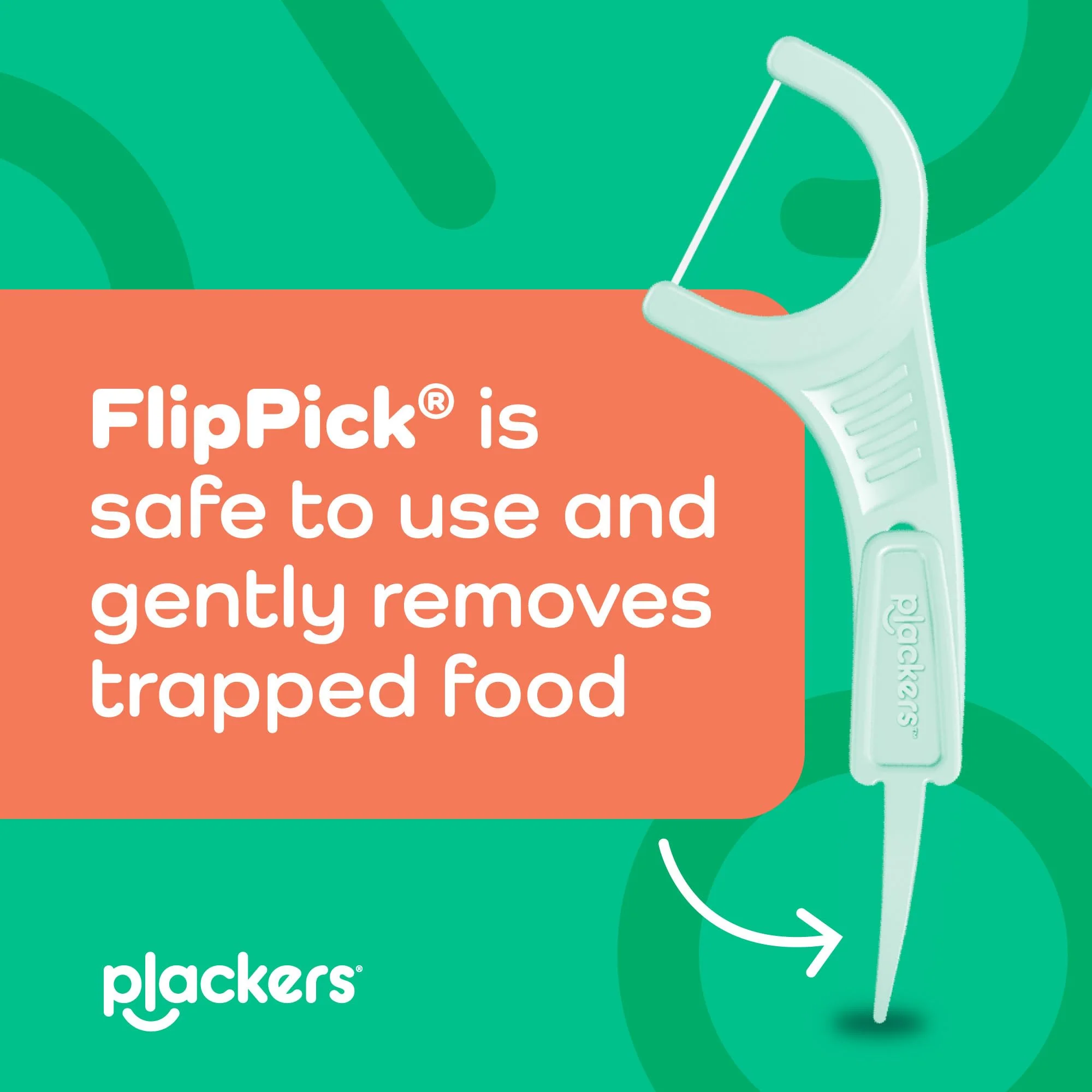 Plackers® Micro Line® Floss Picks - Intense Mint, Floss Fiber Made Without PTFE, 300 Count - Image 5