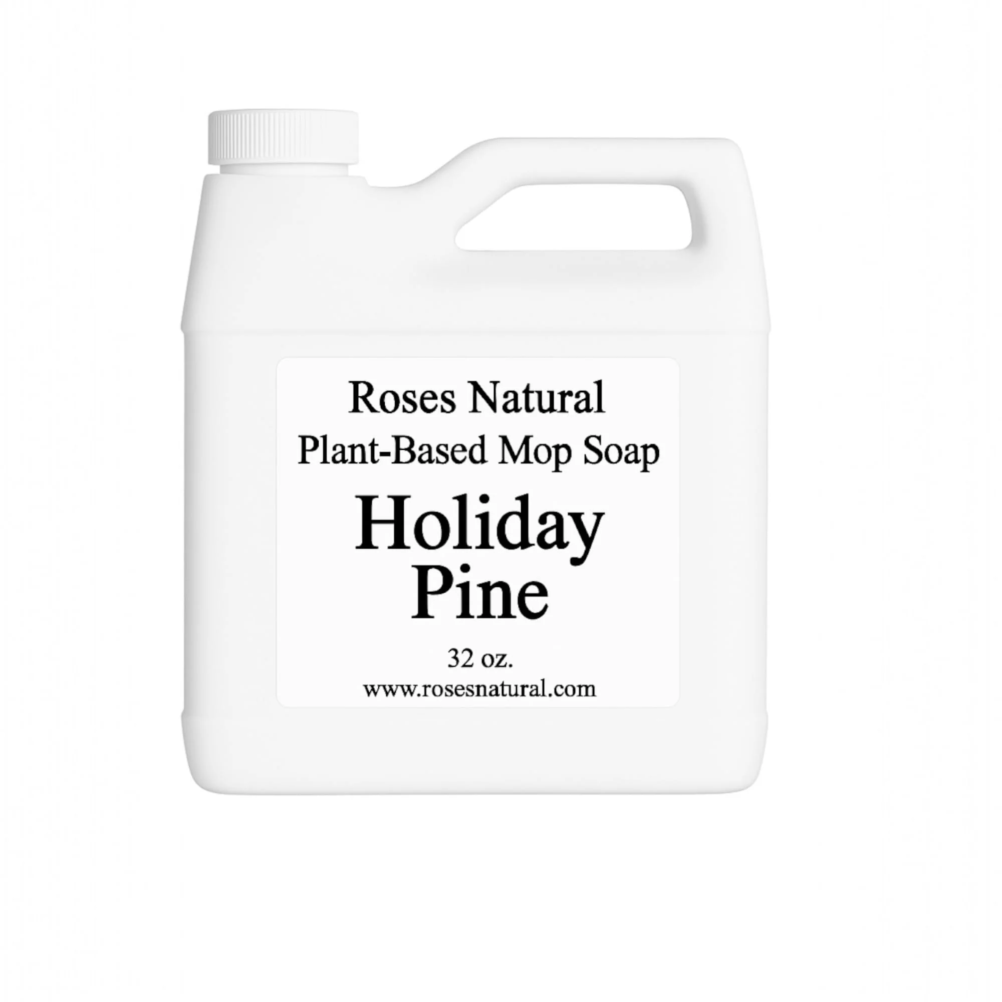Plant-Based Floor Cleaner Mop Soap – 32 oz | Streak-Free, Highly Scented, Concentrated Mop Solution for Tile, Vinyl, Hardwood & Sealed Floors | Non-Toxic, Eco-Friendly (Holiday Pine) - Image 2