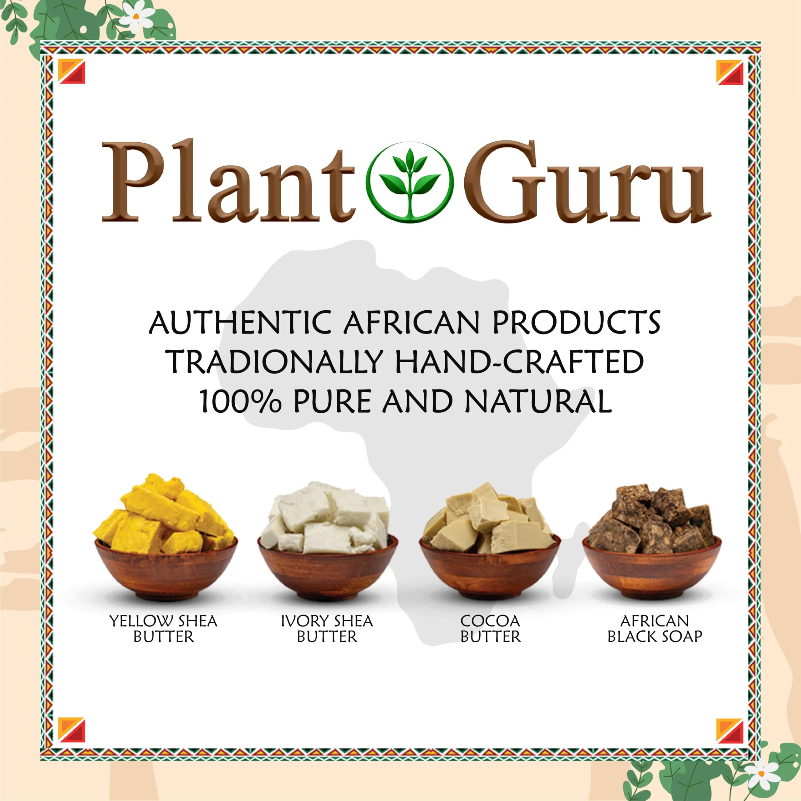 Plant Guru African Shea Nut Butter Oil 16 fl. oz. 100% Pure Natural Skin, Face, Hair Growth And Moisturizer. DIY Body Butters, Lotions, Creams, Lip Balm And Soap Making. - Image 2