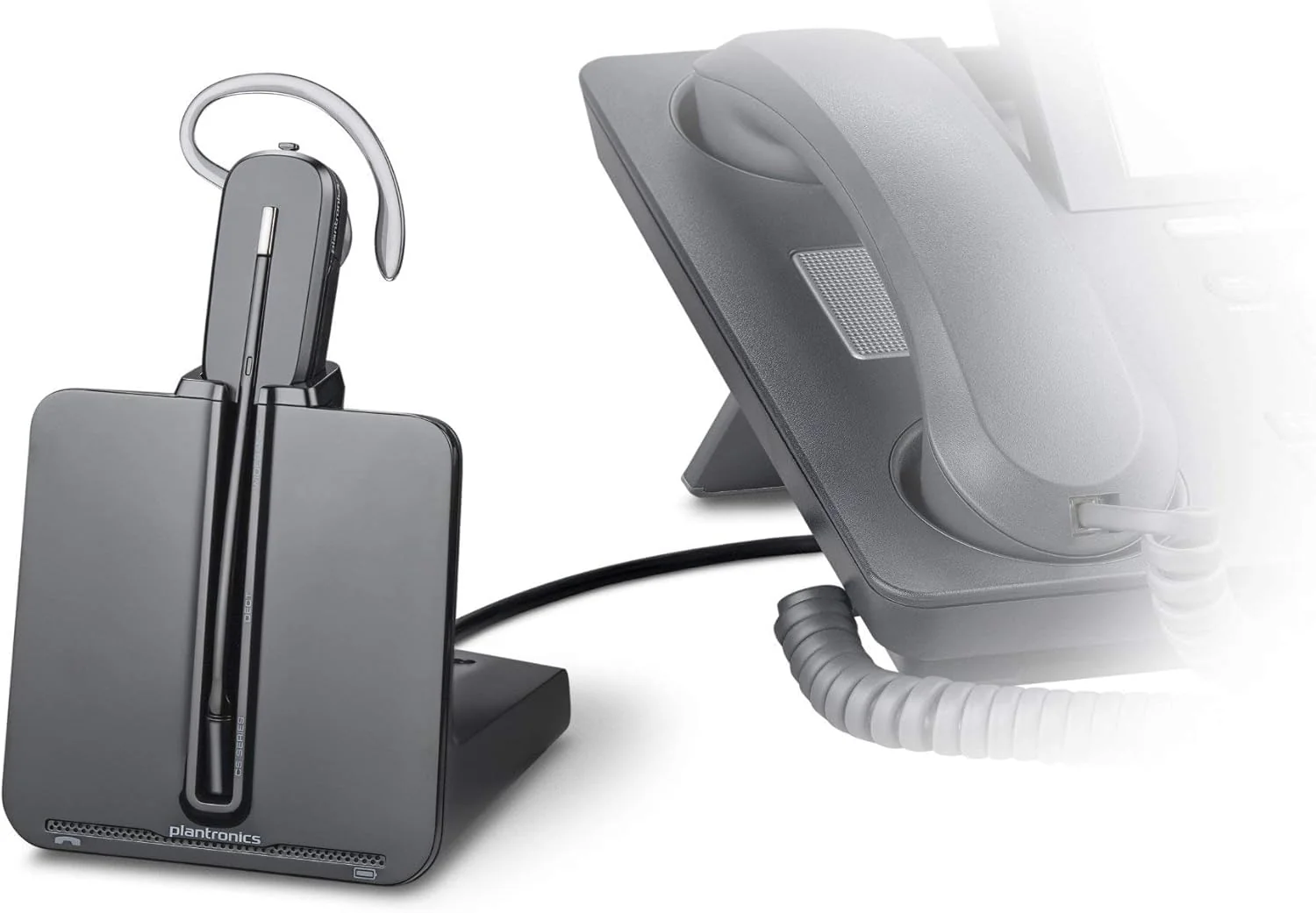 Plantronics-CS540 Convertible Wireless Headset with HL10 Handset Lifter (Renewed) - Image 6