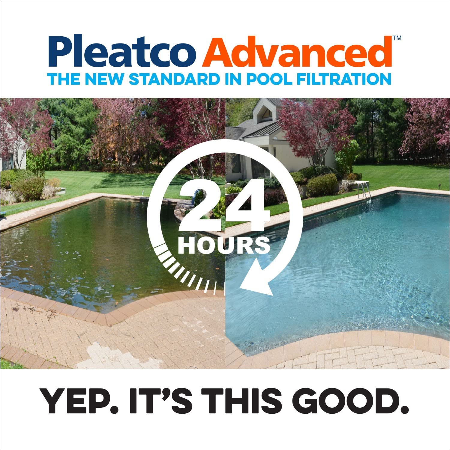 Pleatco PAP150-EC Pool Filter Cartridge Replacement for Unicel: C-9415, Filbur: FC-0687, OEM Part Numbers: R173216, 59054300, White - Image 9