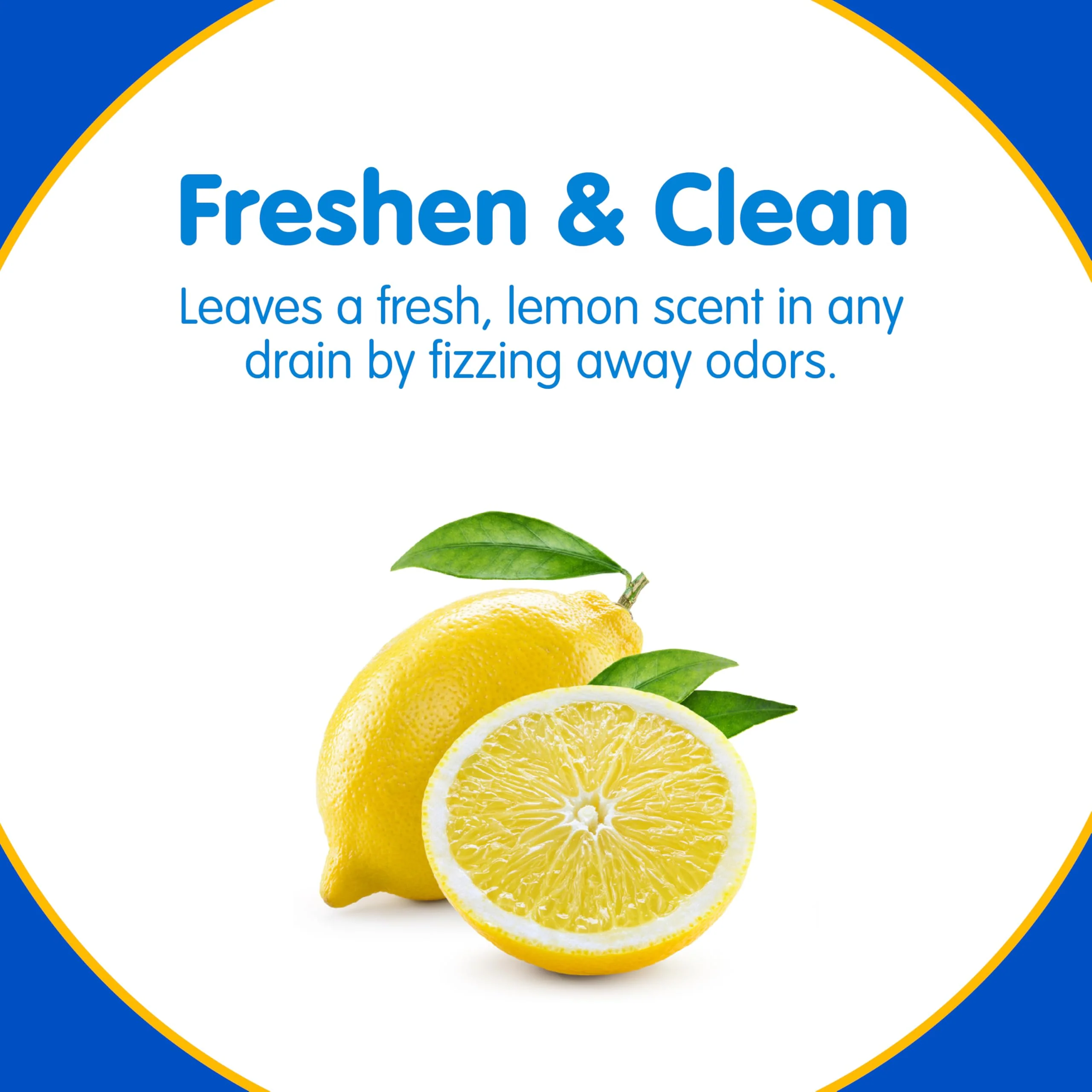 Plink Fizzy Drain Cleaner and Freshener, Prevents Drain Clogs and Buildup, Removes Odors from Bathroom and Kitchen Sinks, Septic-Friendly, Made in the USA, Lemon Scent, 18 Tablets - Image 5