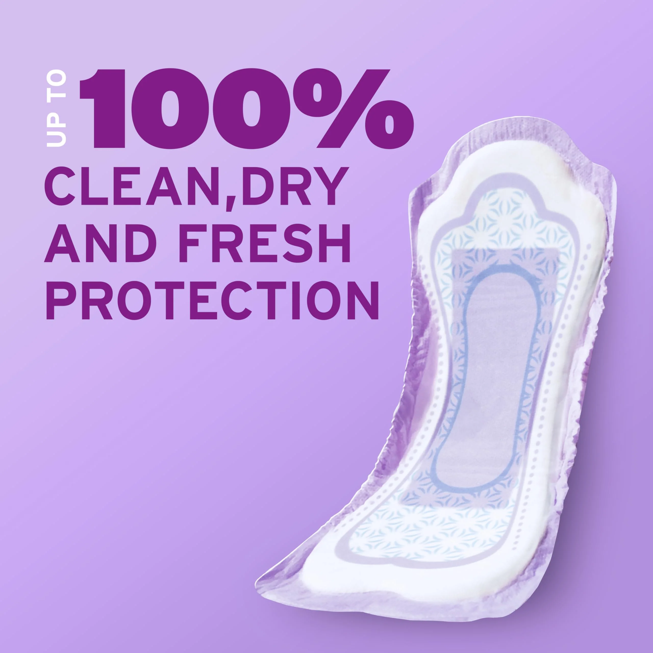 Poise Incontinence & Postpartum Pads for Bladder Leaks, 3 Drop Light Absorbency, Regular Length, 54 Count, Packaging May Vary - Image 5