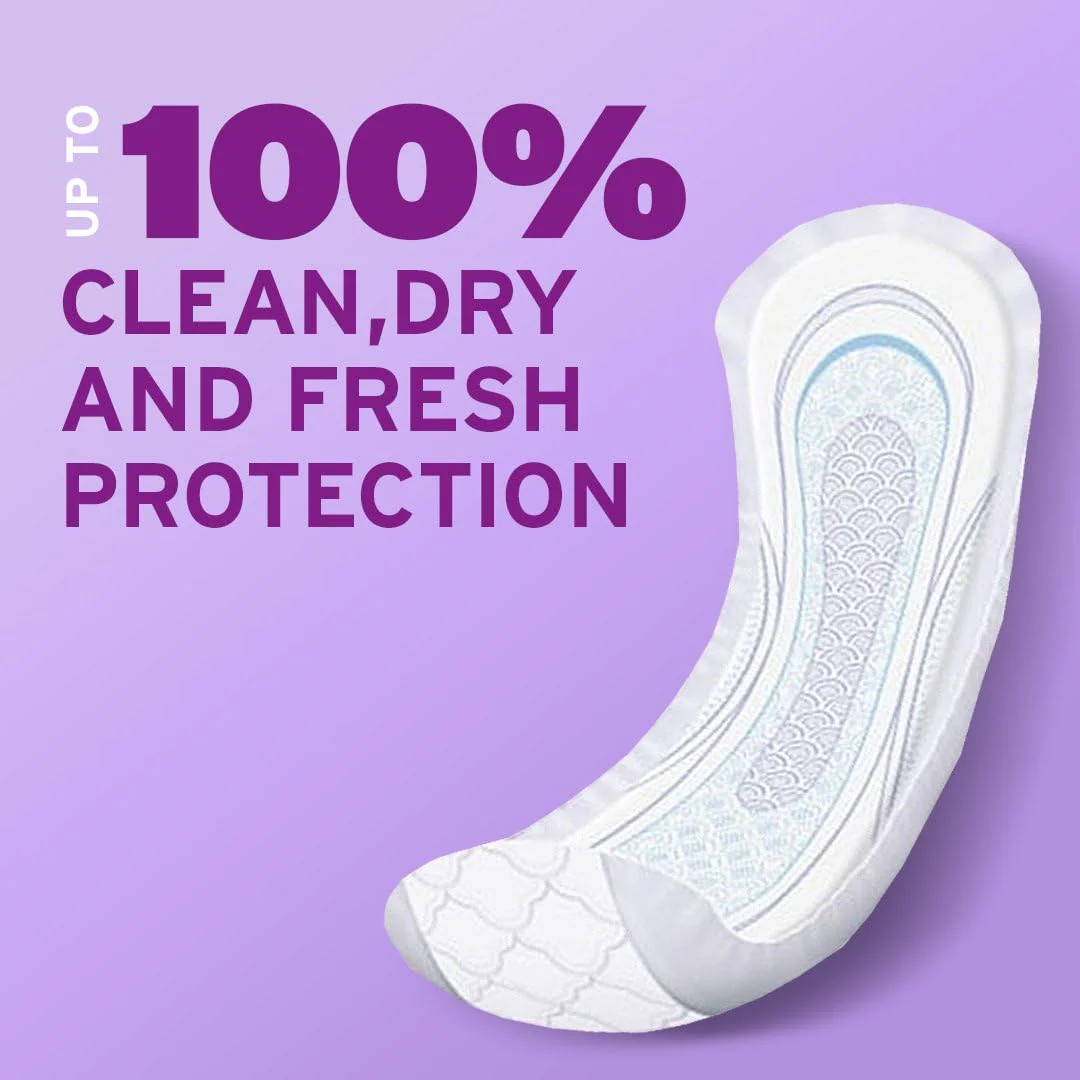 Poise Incontinence & Postpartum Pads for Bladder Leaks, 7 Drop Ultra Absorbency, Long Length, 39 Count, Packaging May Vary - Image 6
