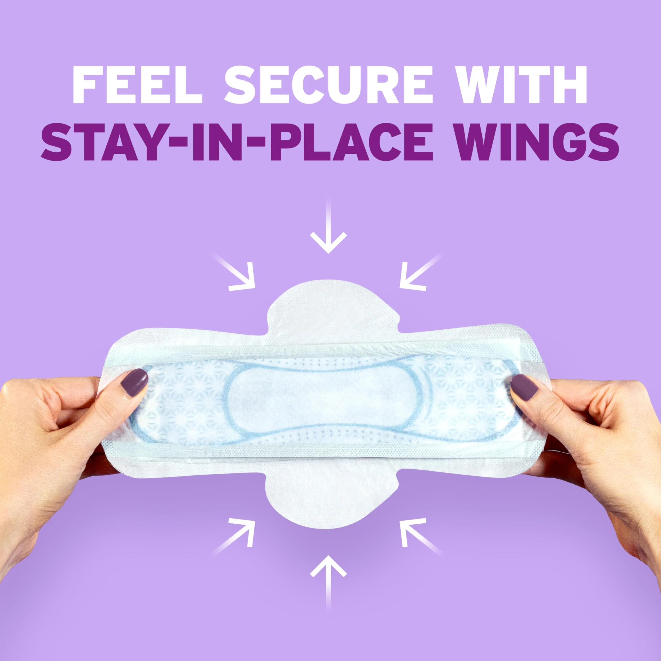 Poise Ultra Thin Incontinence & Postpartum Pads with Wings for Bladder Leaks, 3 Drop Light Absorbency, Regular Length, Packaging May Vary,132 Count (Pack of 2) - Image 6