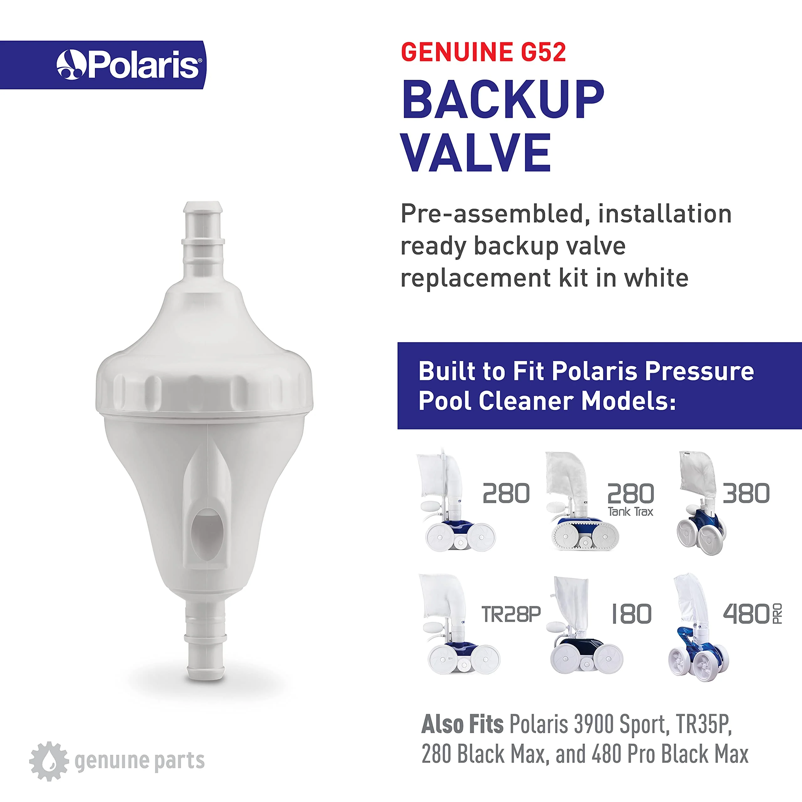 Polaris Back-Up Valve Kit - Image 5
