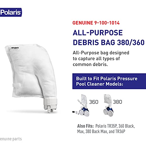 Polaris Genuine Parts 9-100-1014 All Purpose Bag Replacement for Pressure-Side Pool Cleaners 380, 380 Black Max, 360, 360 Black Max - Image 7