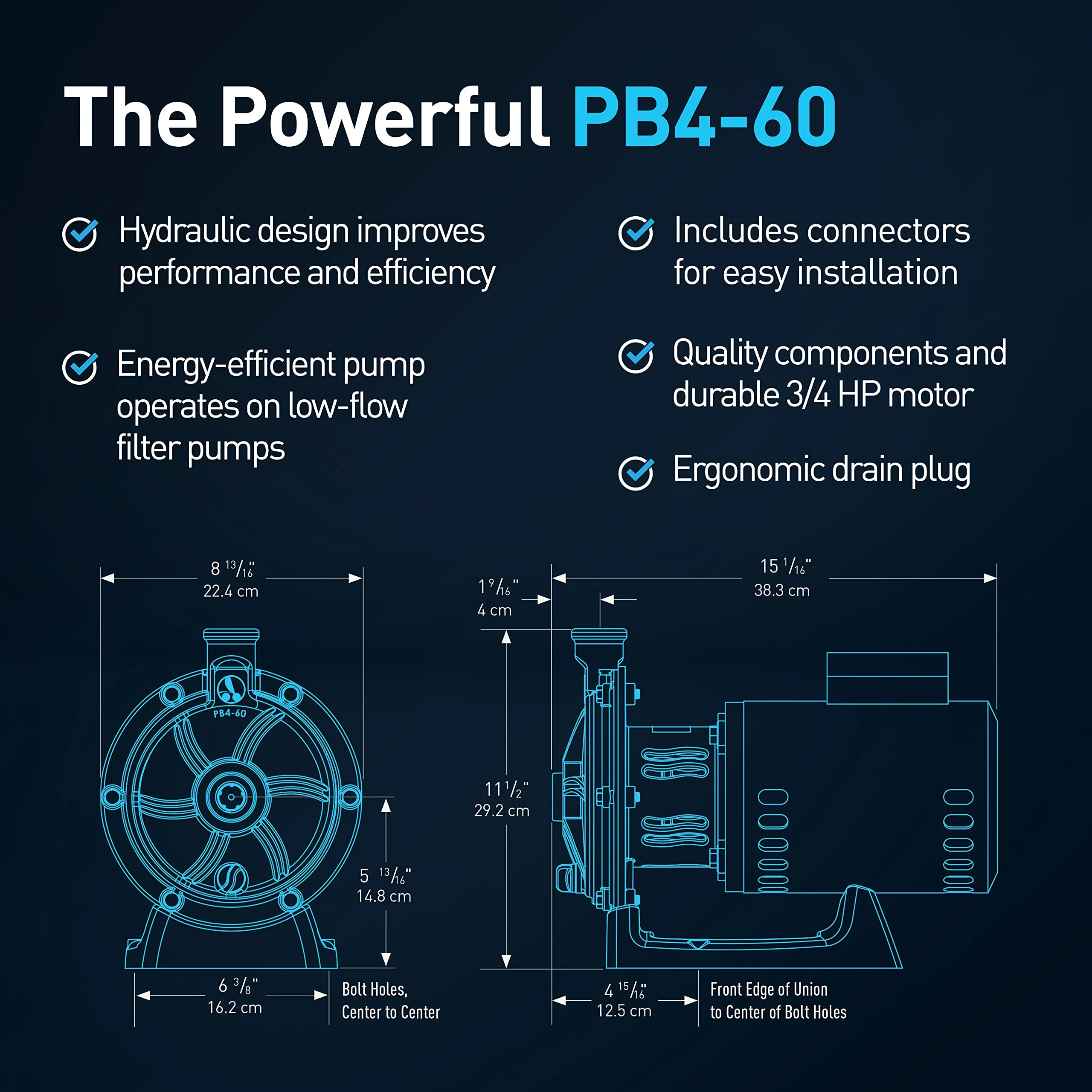 Polaris PB4-60 Booster Pump with 60-Hertz Motor - Image 5