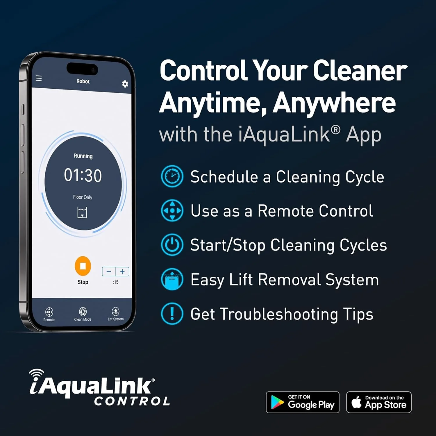 Polaris PCX 868 iQ Smart Robotic Pool Cleaner for In-Ground Pools up to 50ft, Smart App Control, Large Filter Canister, and Easy Lift Removal System - Image 5