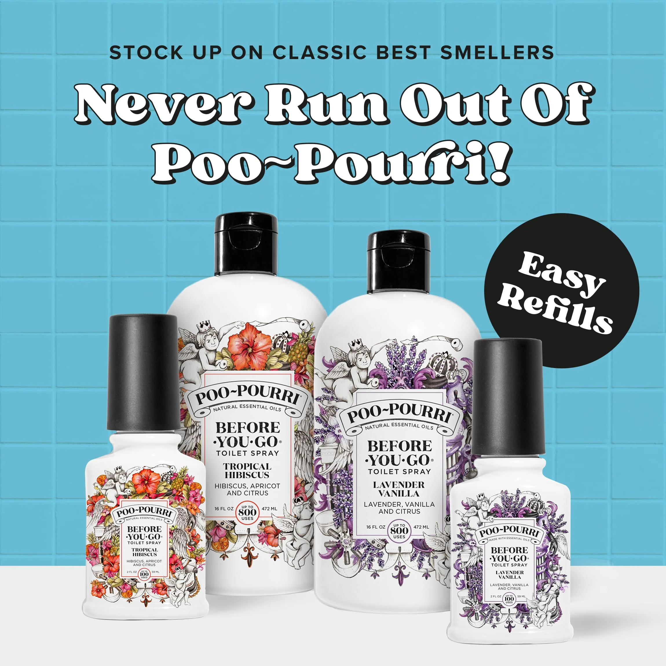 Poo~Pourri 16oz Fresh Sea Salt - Image 9