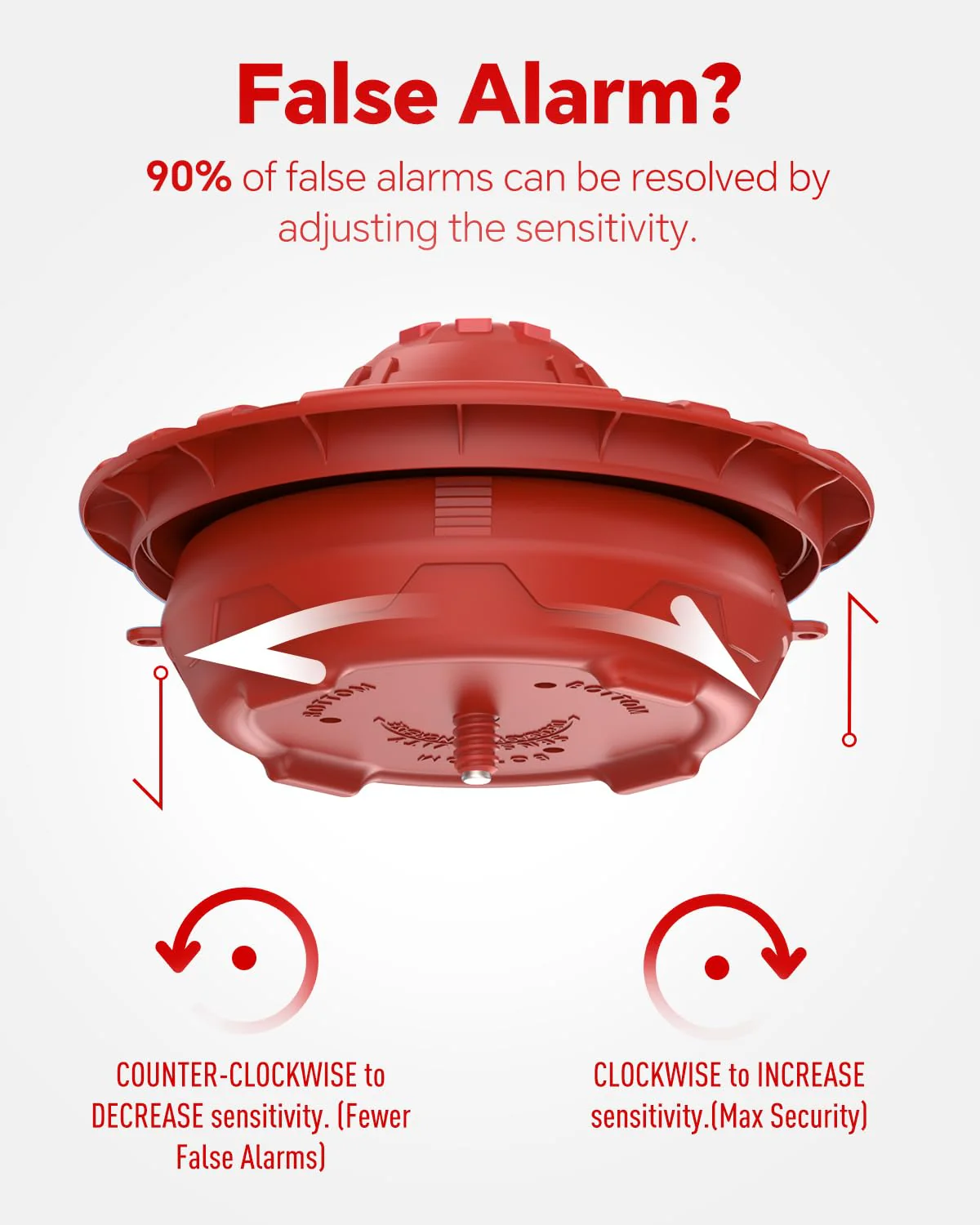 Pool Alarm, Floating Pool Safety Alarms for Inground & Above Ground Pools – Loud 110dB Alert, Adjustable Sensitivity, Protection for Kids & Pets (Hot Red) - Image 8