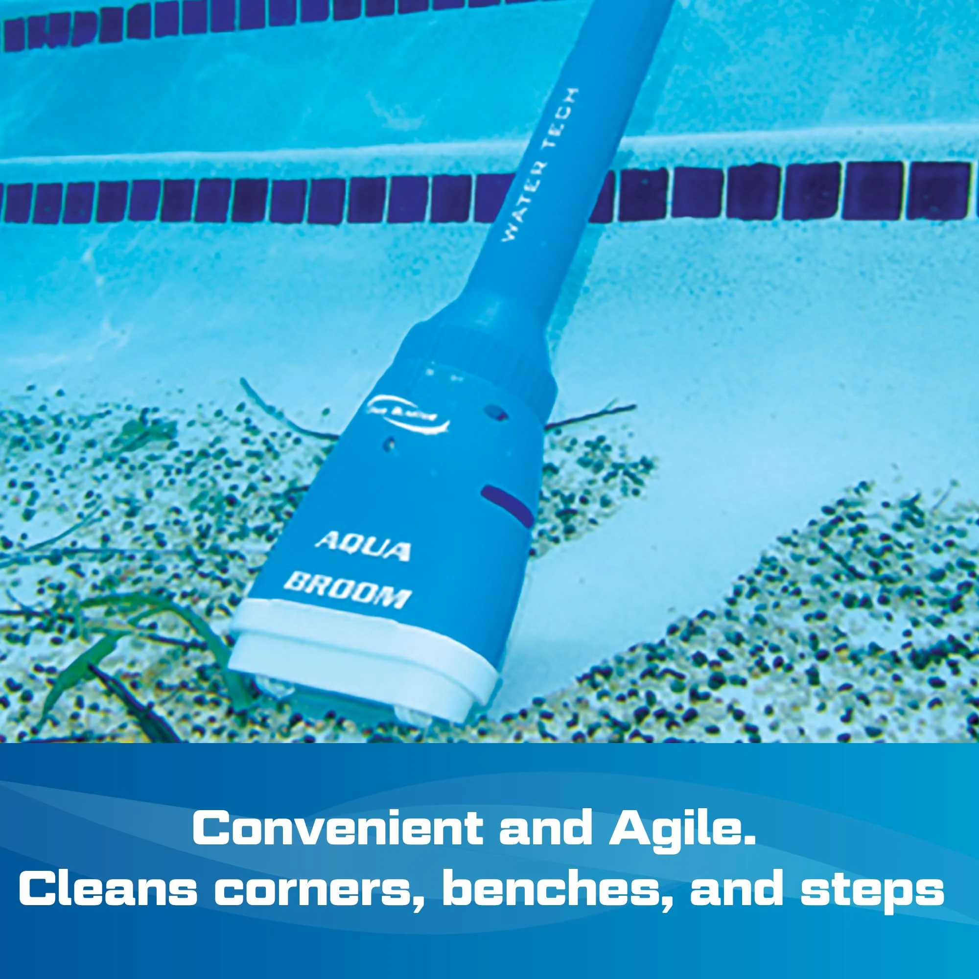 POOL BLASTER Aqua Broom Hot Tub Vacuum Cordless Spa Vac for Inflatable Above Ground and Inground Spas, Hot Tub Accessories, up to 3 Hours of Runtime, Battery-Powered, Lightweight Handheld Cleaner - Image 8