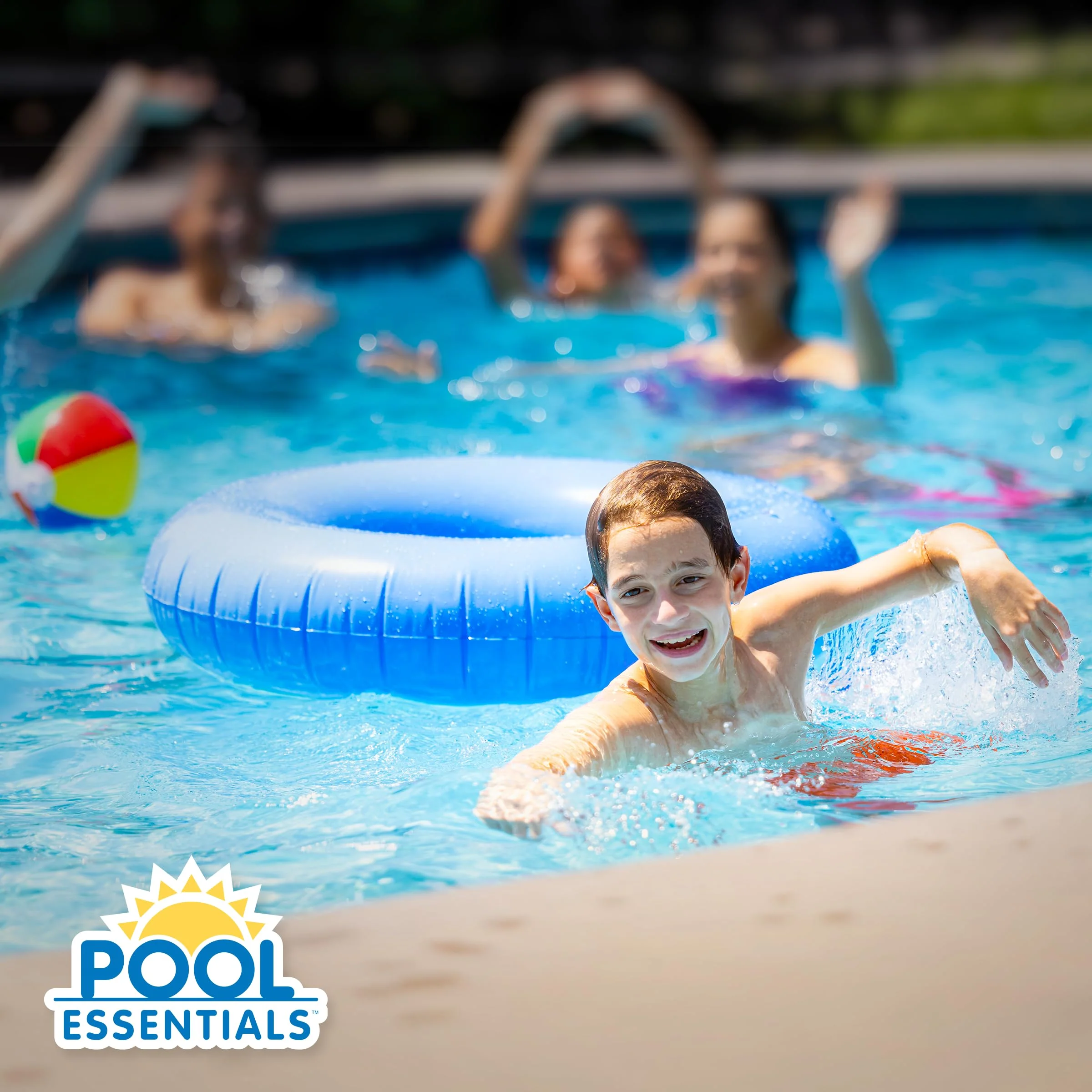 Pool Essentials® Shock Treatment, Clears Cloudy Water, Fast-Dissolving, 24-Pack, Granular - Image 3