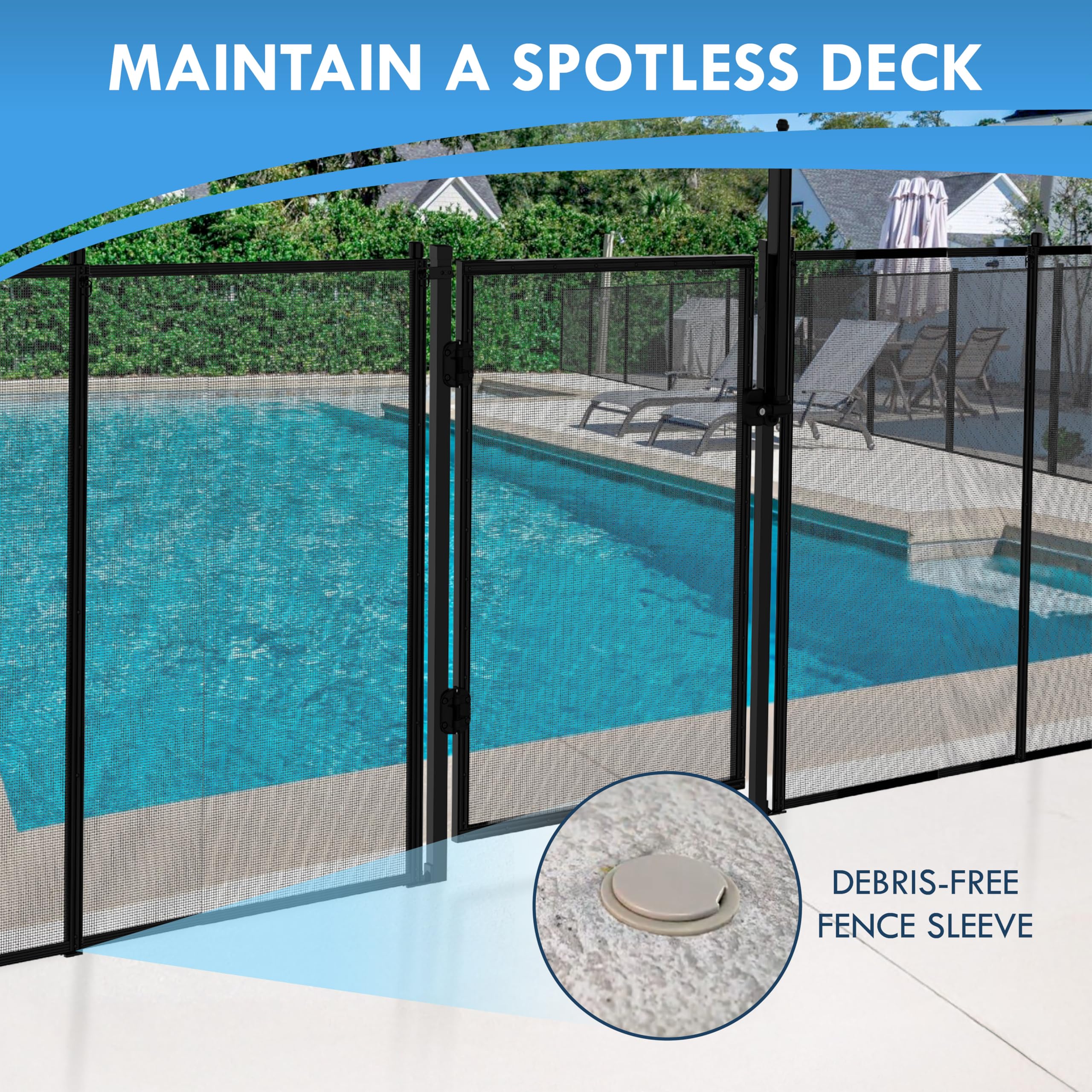 Pool Fence Caps – Putty 25 Pack of 1-Inch Pool Fence Hole Caps – Used for Covering Deck Sleeves in Safety Fencing – Protects Pool Areas When Fence is Removed – Compatible with Most Systems - Image 5