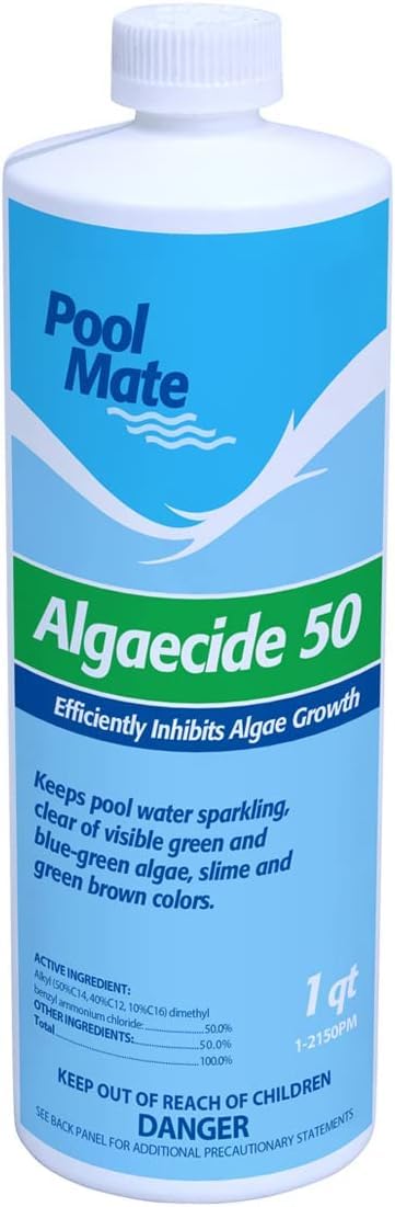 Pool Mate 1-Quart 4-Pack Premium Algaecide 50, Algaecide for Pool, Made in USA - Image 5