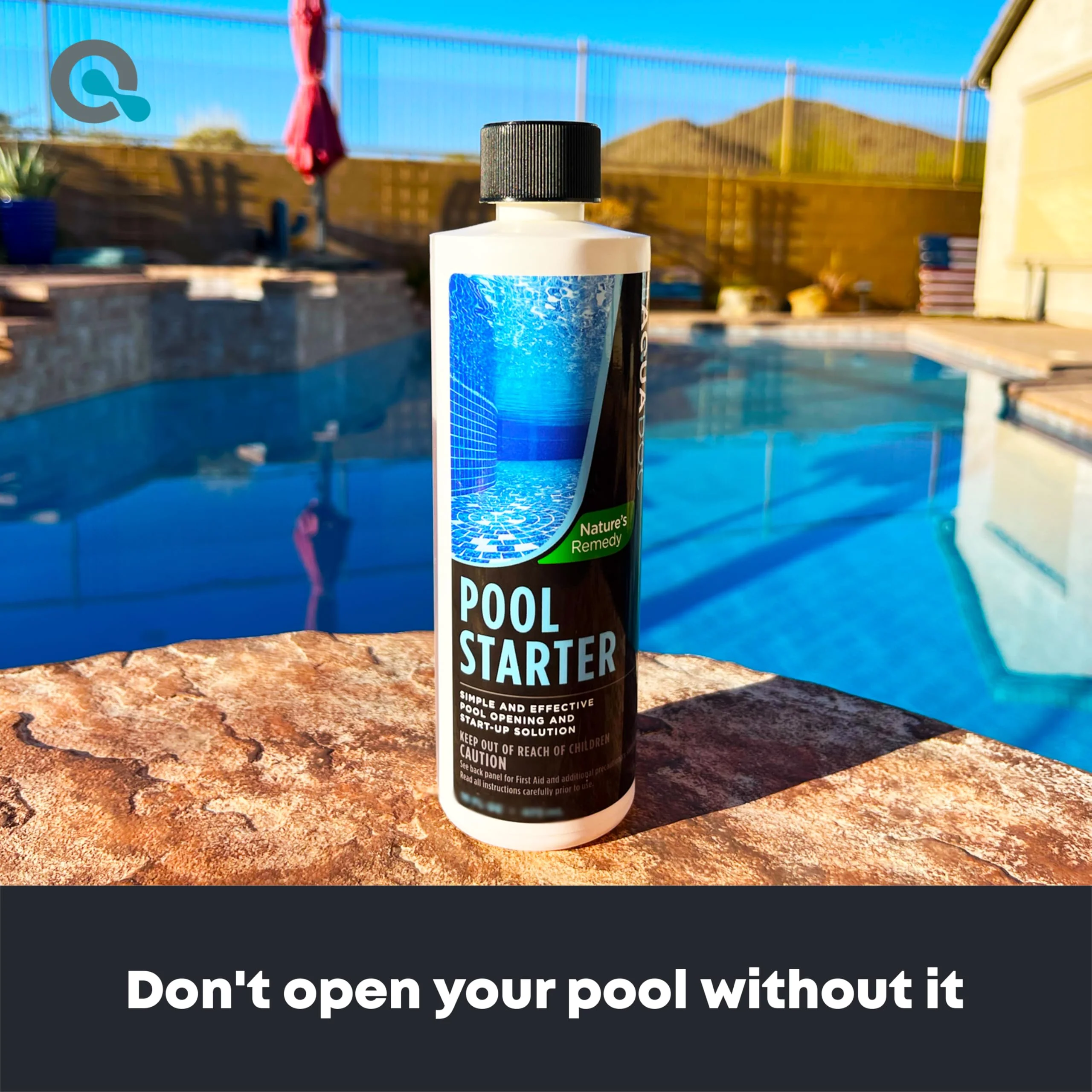 Pool Opening Chemical - 32oz for up to 30,000 gallons - Pool Starter Kit for Above Ground & Inground Pools - AquaDoc Pool Chemicals Made in USA - Image 8