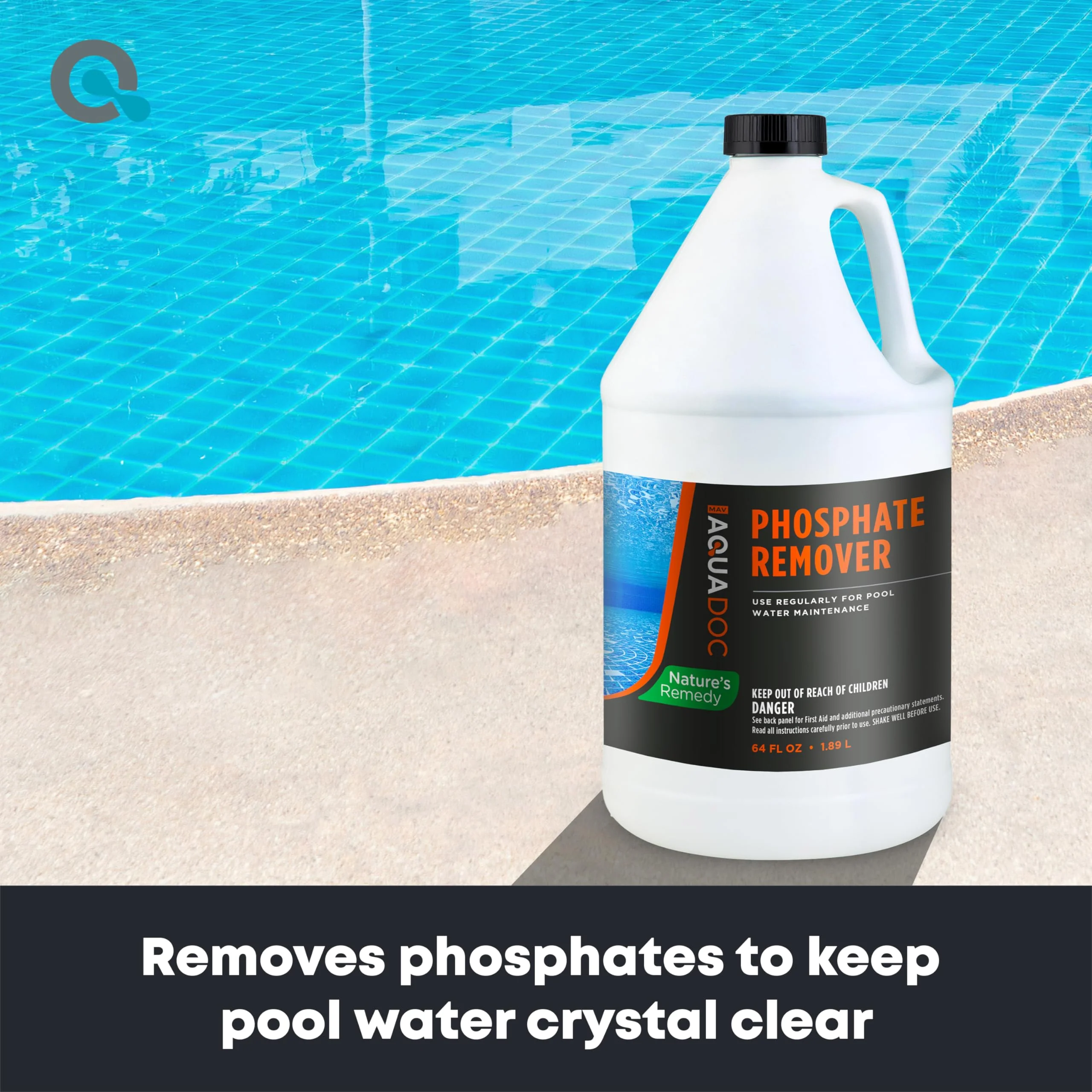 Pool Phosphate Remover - Fast Acting, Maximum Strength Phosphate Removal Pool Chemical - Perfect for Pool Openings to Make Your Pool Phosphate Free - AquaDoc (64 oz) - Image 8