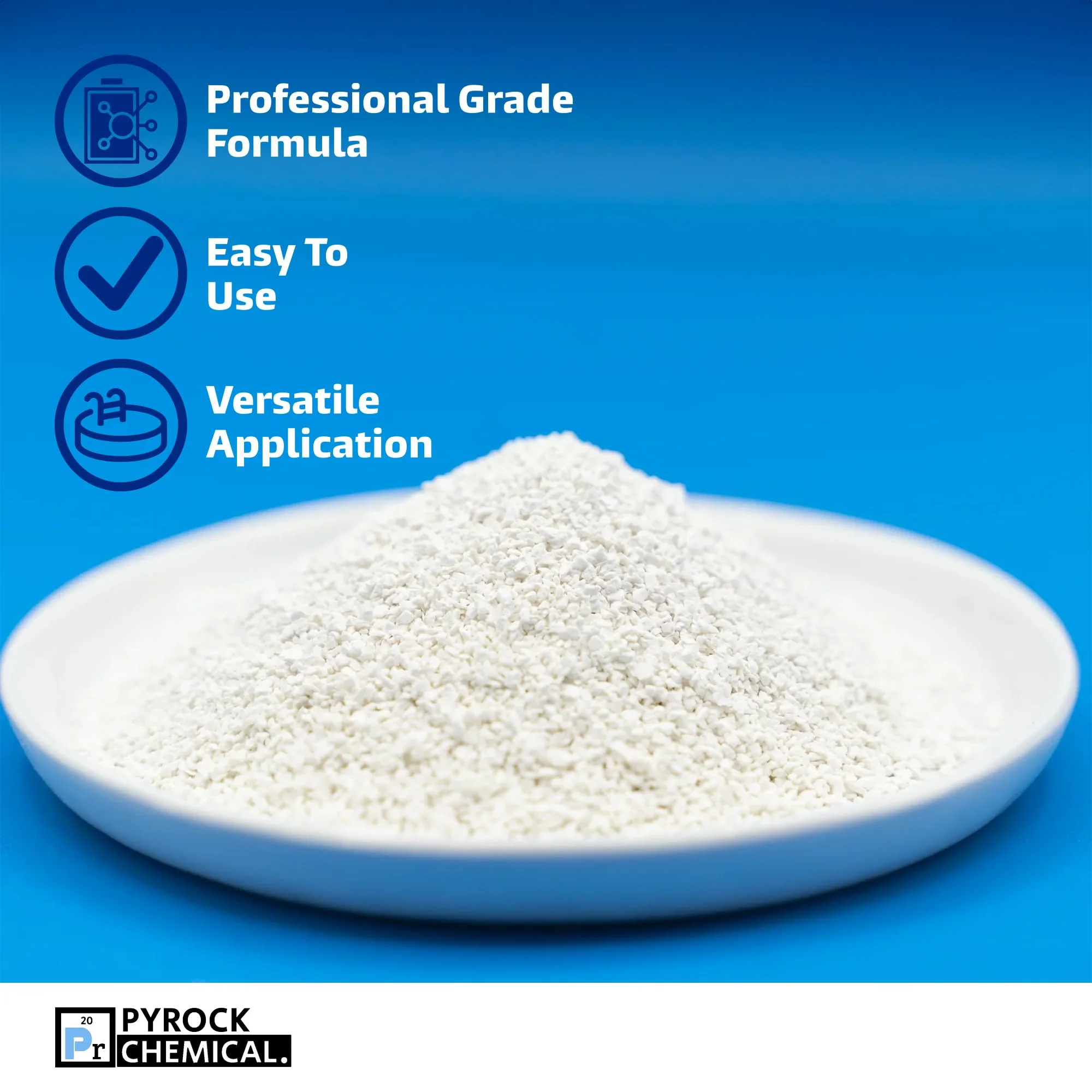 Pool Shock by Aqua Org Plus - New Square 50 Pound Pail - 65% Granular Cal Hypo - Swimming Pool Shock for In-Ground, Above Ground, Spas & Hot Tubs - Image 4