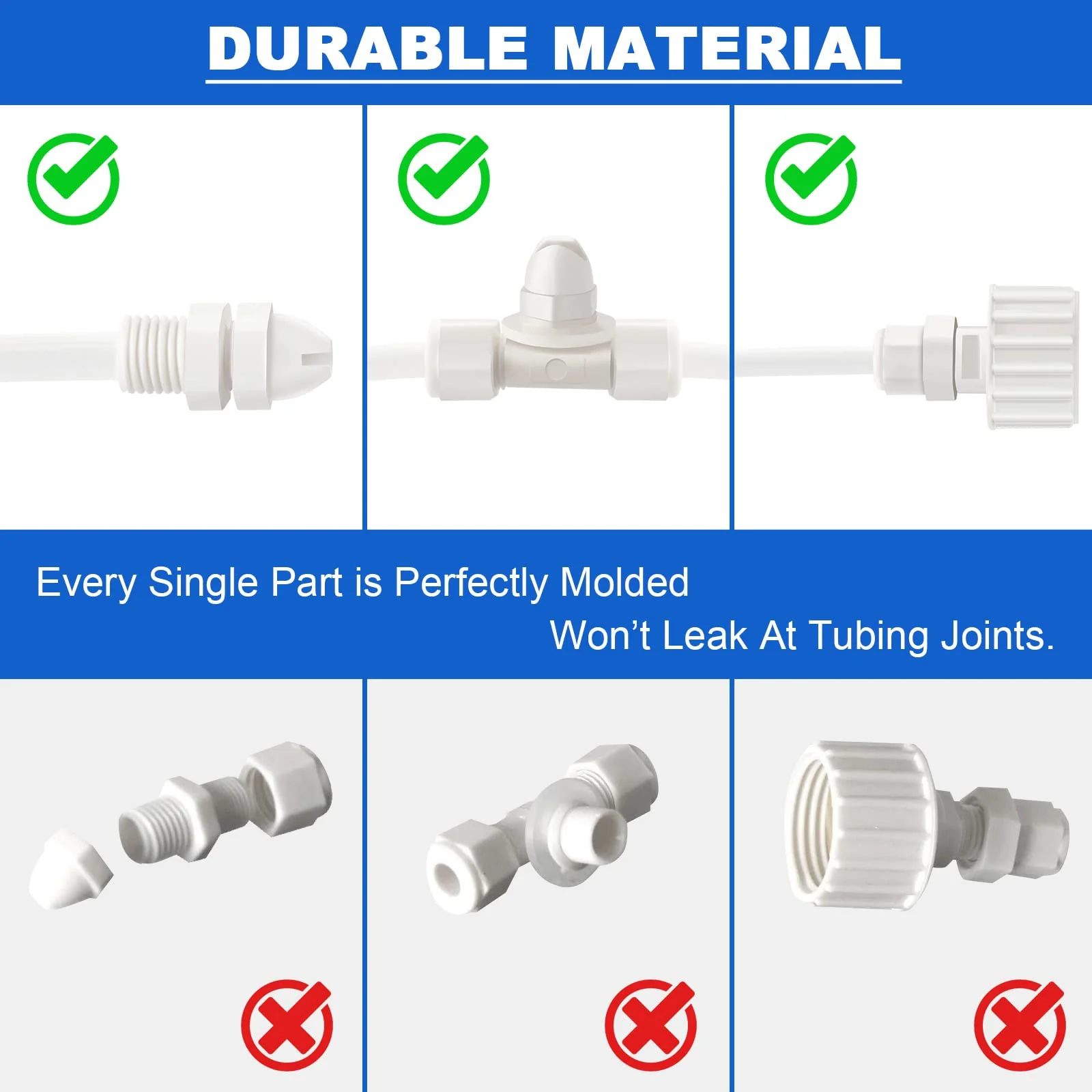 Pool Slide Water Tubing Kit, Spray Hose Kit/Parts for Inground Pool Slide, Swimming Pool Slide Water Sprayer - Image 4