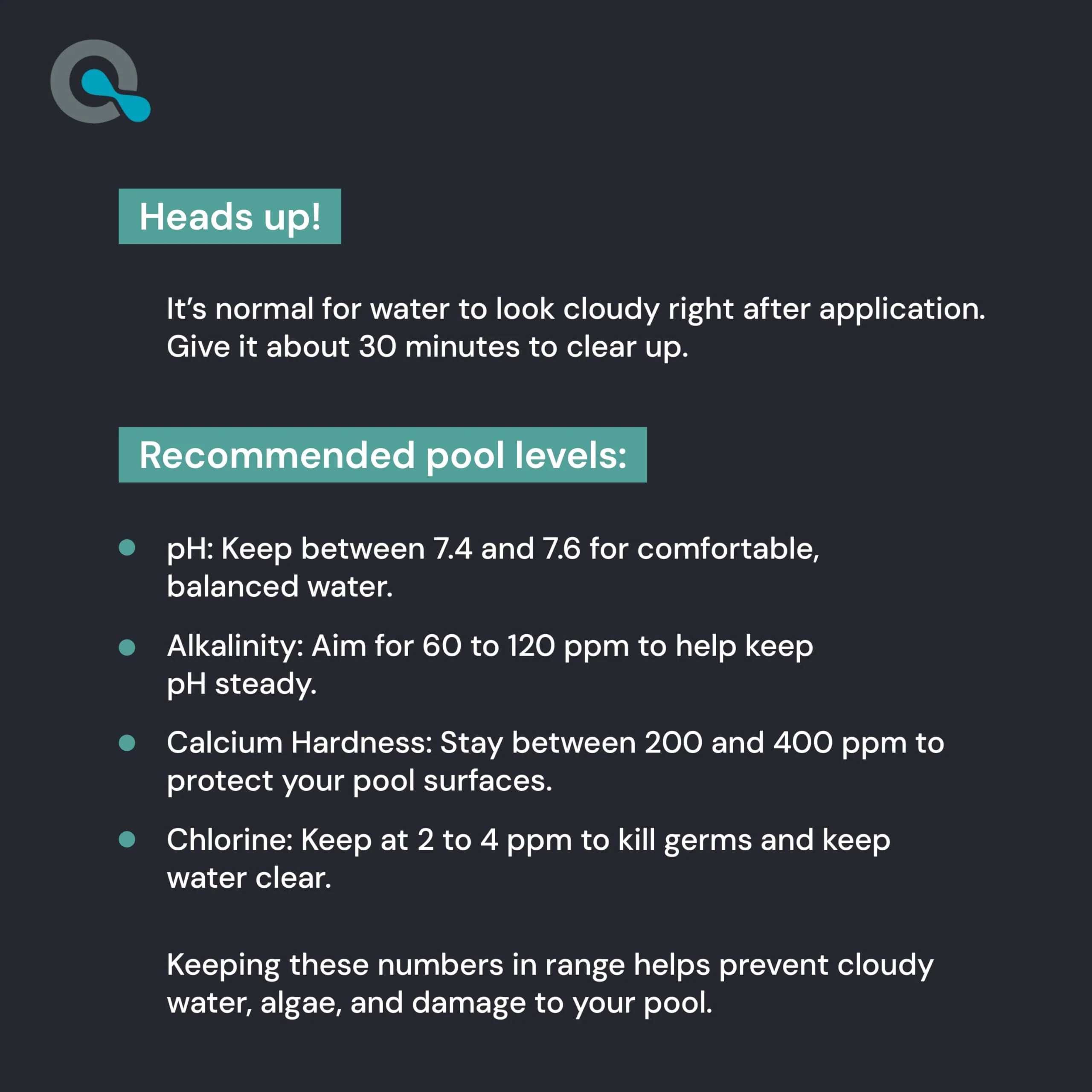Pool Stabilizer and Conditioner for Swimming Pools - Maximum Strength Swimming Pool Conditioner and Cyanuric Acid for Pools - Helps with Pool Water Evaporation - AquaDoc Pool Supplies - Image 6