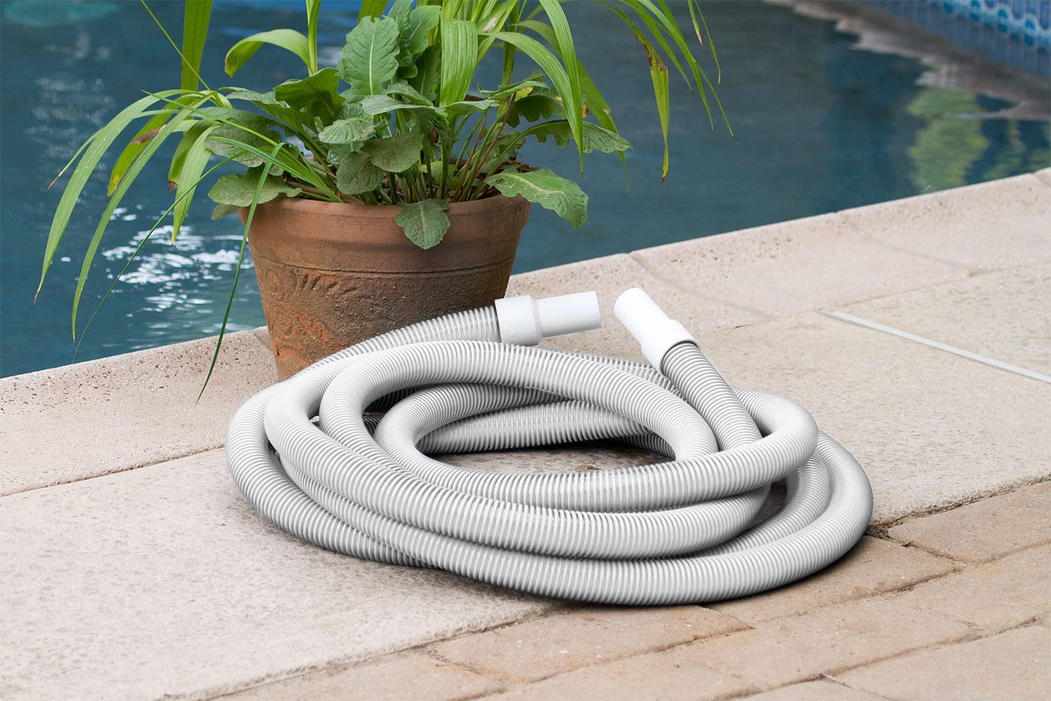 Poolmaster 32227 Above-Ground Swimming Pool Vacuum Hose, 1-1/4-Inch x 27-Feet, Neutral - Image 5