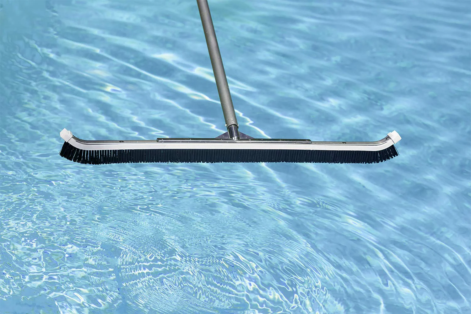 Poolmaster 36-Inch Extra-Wide Commercial Pool Brush, Heavy-Duty Aluminum Back, Curved Head with Nylon Bristles, Safe for Vinyl, Gunite, Fiberglass and Concrete Pools - Image 7
