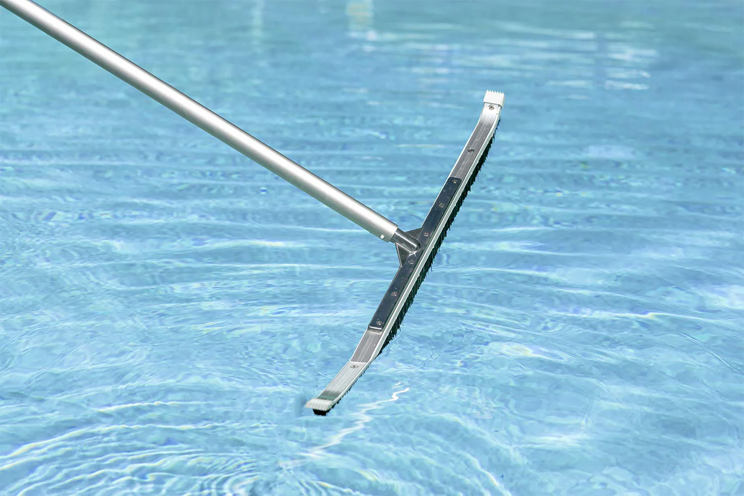 Poolmaster 36-Inch Extra-Wide Commercial Pool Brush, Heavy-Duty Aluminum Back, Curved Head with Nylon Bristles, Safe for Vinyl, Gunite, Fiberglass and Concrete Pools - Image 8