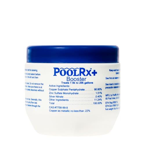 PoolRx+ Mineral Algaecide Unit + Booster Combo, Treats 7.5K-40K gallons for up to 6 Months, New Formula with Silver. - Image 14